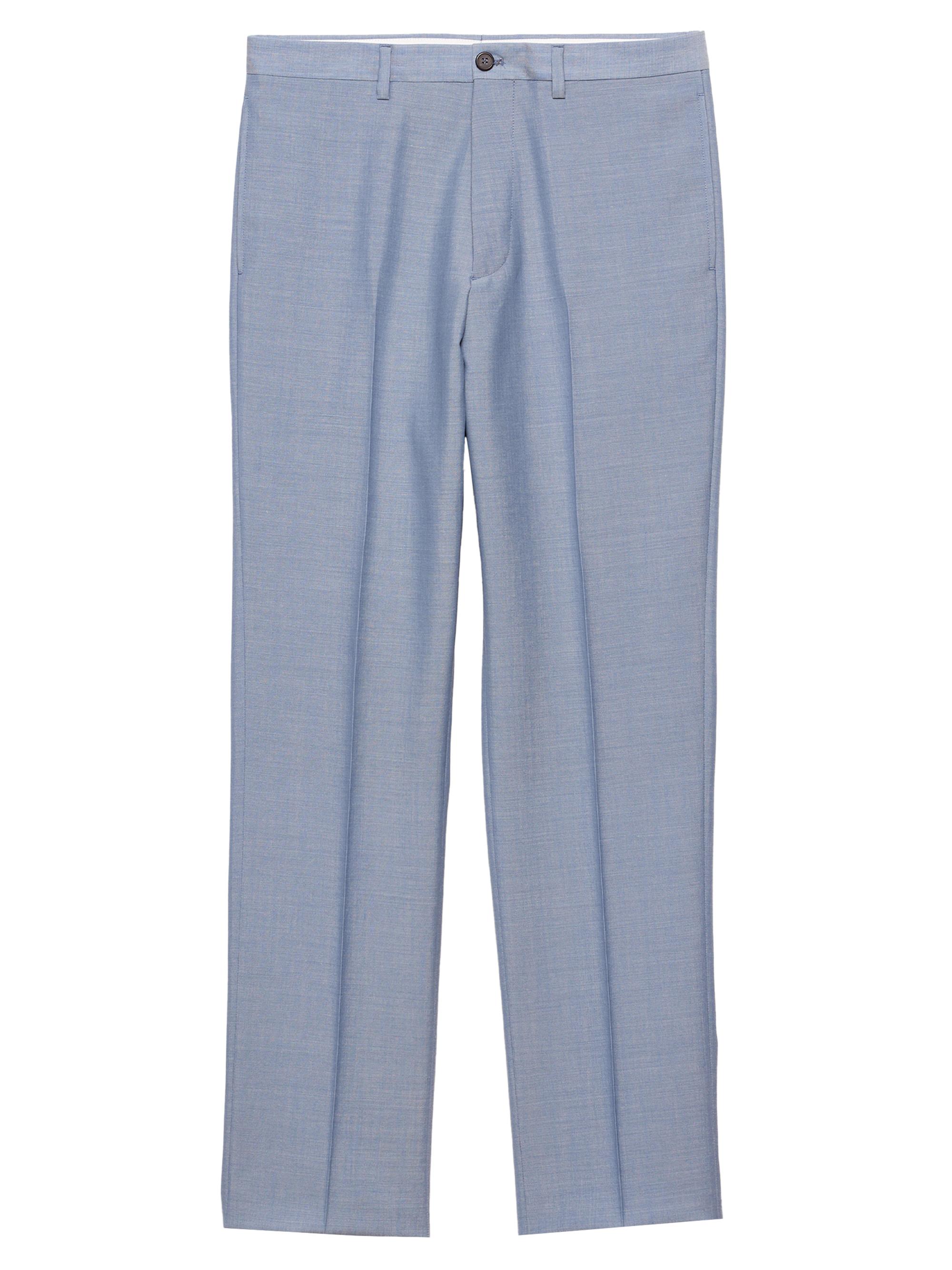 Prada Men's Wool and Mohair Pants - Blue