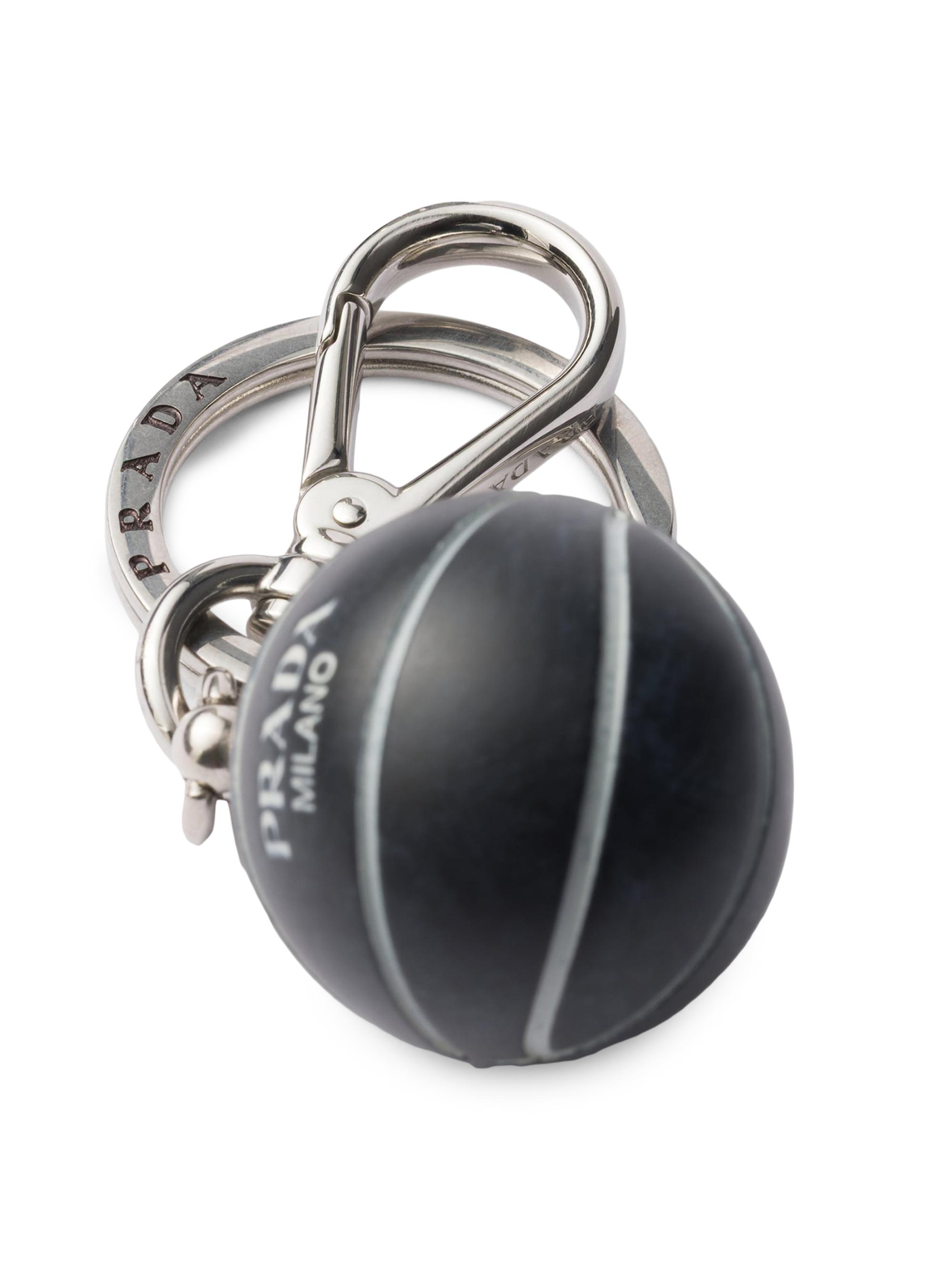 Prada Metal Basketball Key Ring | Saks Fifth Avenue