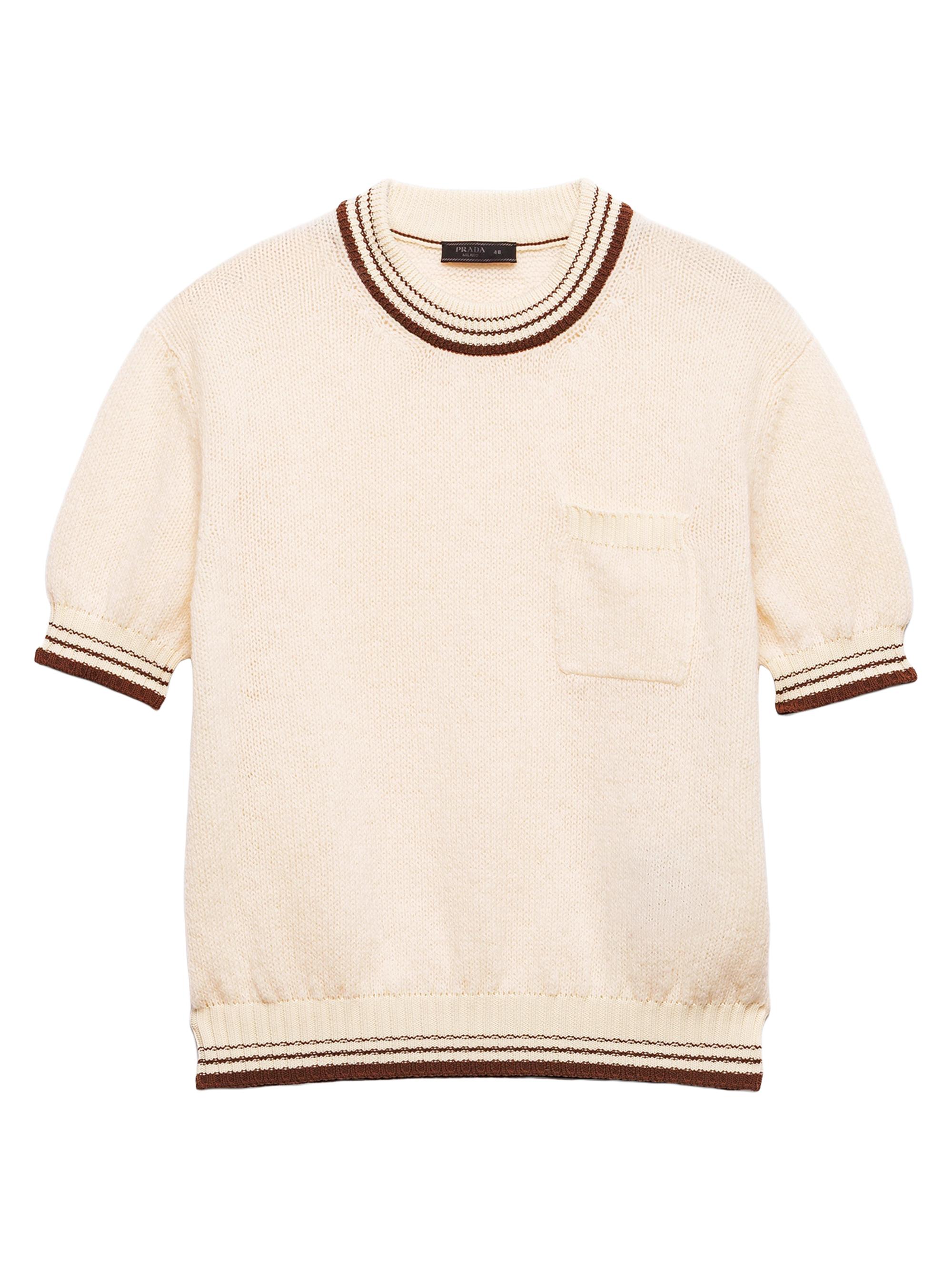 Prada Shetland Wool Crew-Neck Sweater | Saks Fifth Avenue