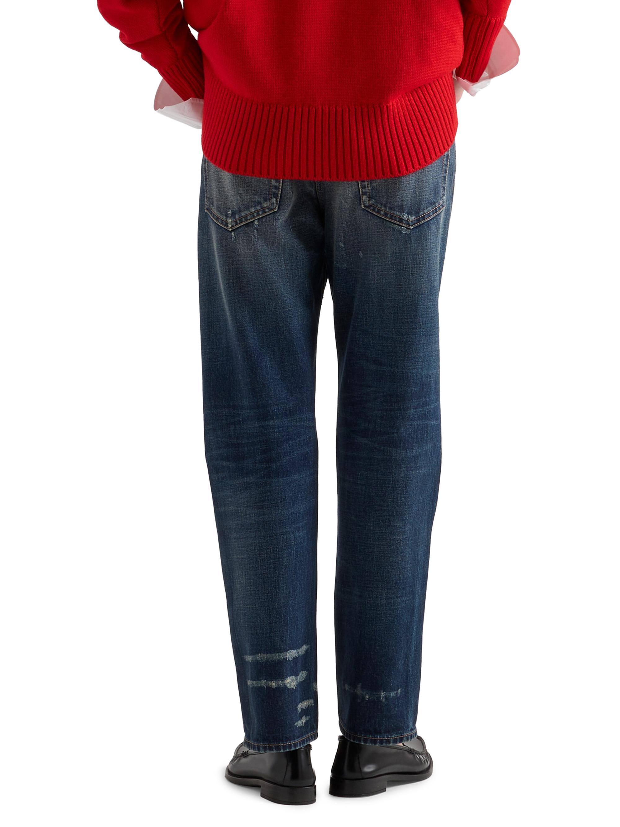 Prada Five-Pocket Washed Denim Jeans | Saks Fifth Avenue