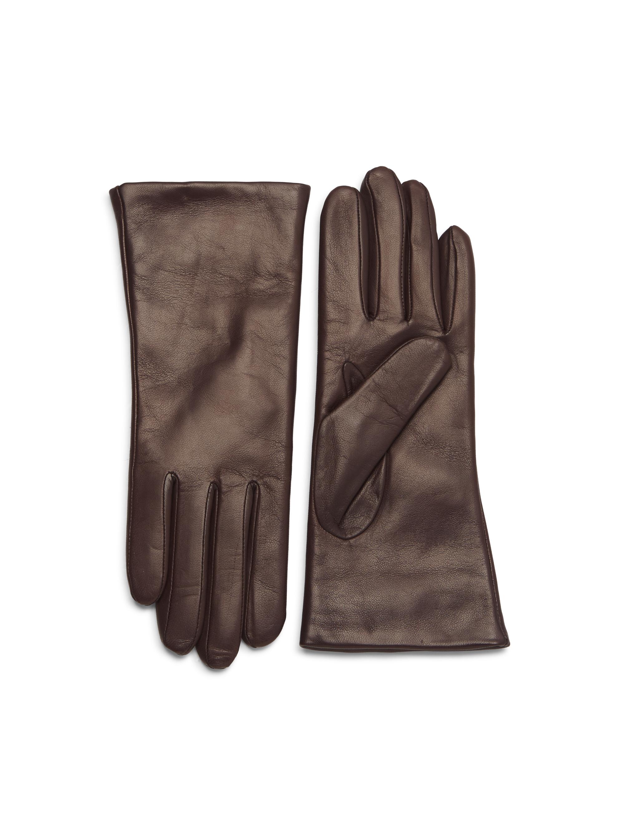 Polo Ralph Lauren Pickstitched Leather Touch Gloves | Saks Fifth