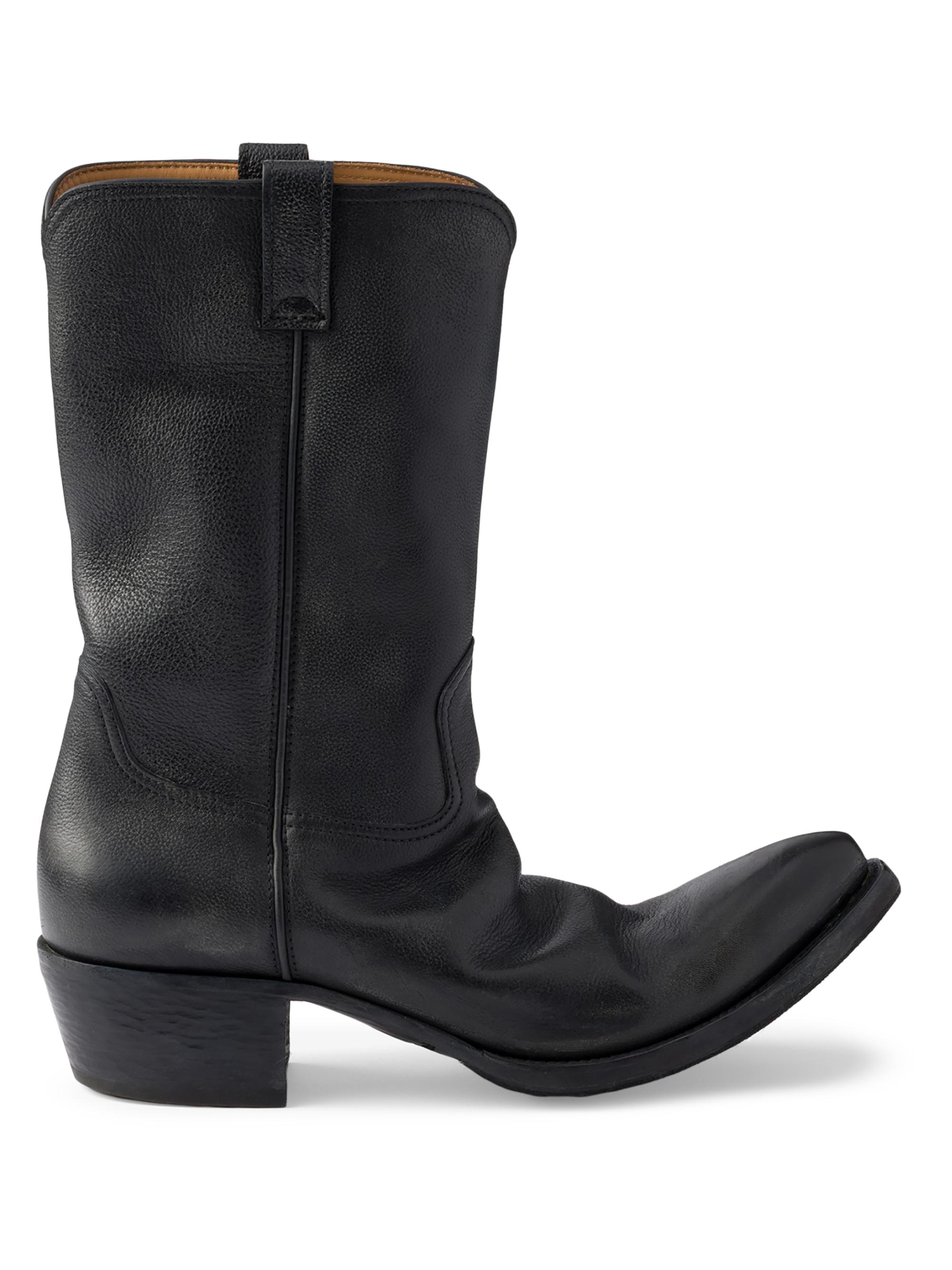 Prada Men's Leather Boots - Brown