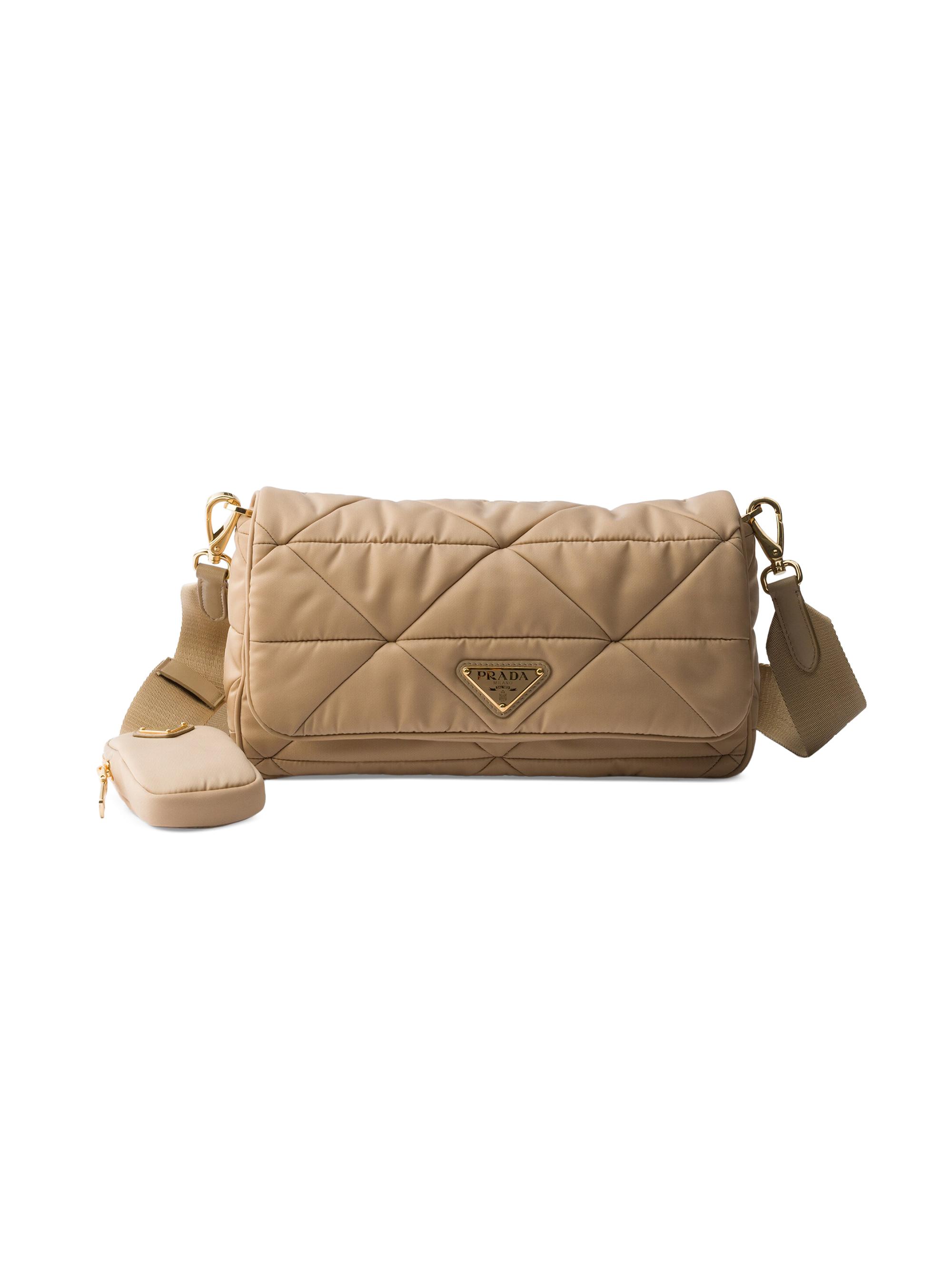 Prada Explore Medium Suede Shoulder Bag | Saks Fifth Avenue