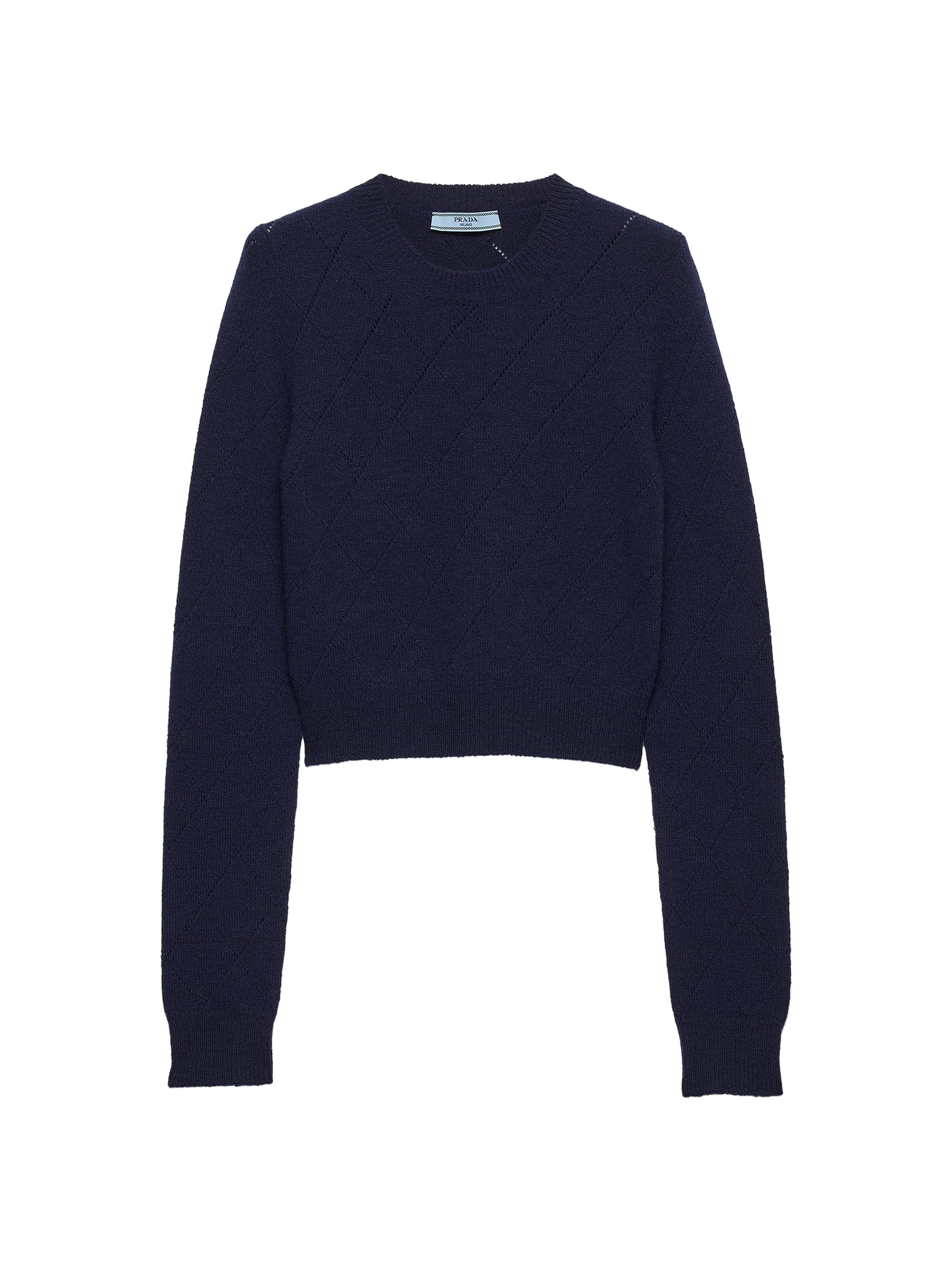 PRADA ニット Prada Men's Wool-Cashmere Logo Sweater - Bergdorf Goodman