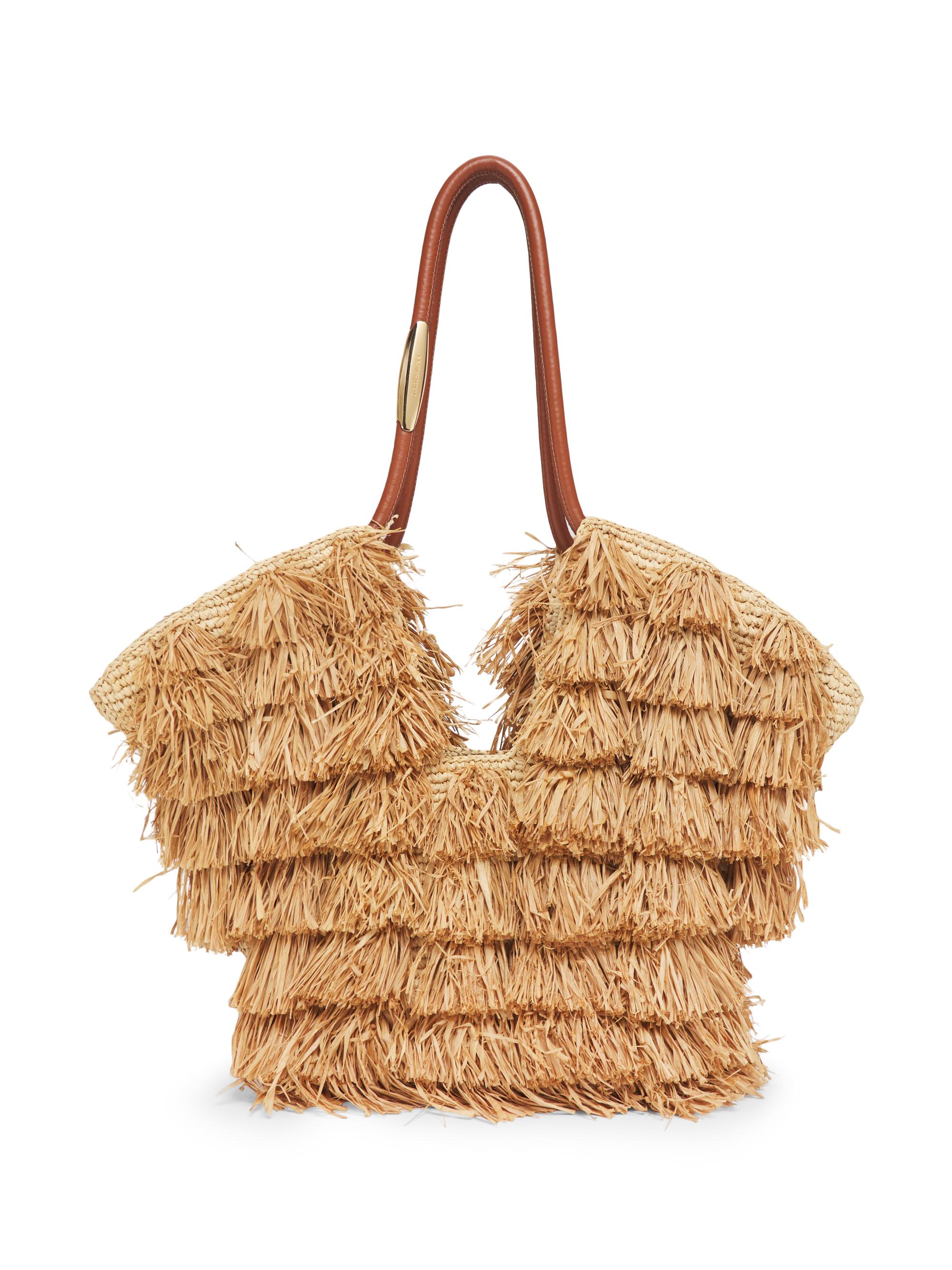 Zimmermann Large Goldentime Raffia Tote Bag | Saks Fifth Avenue