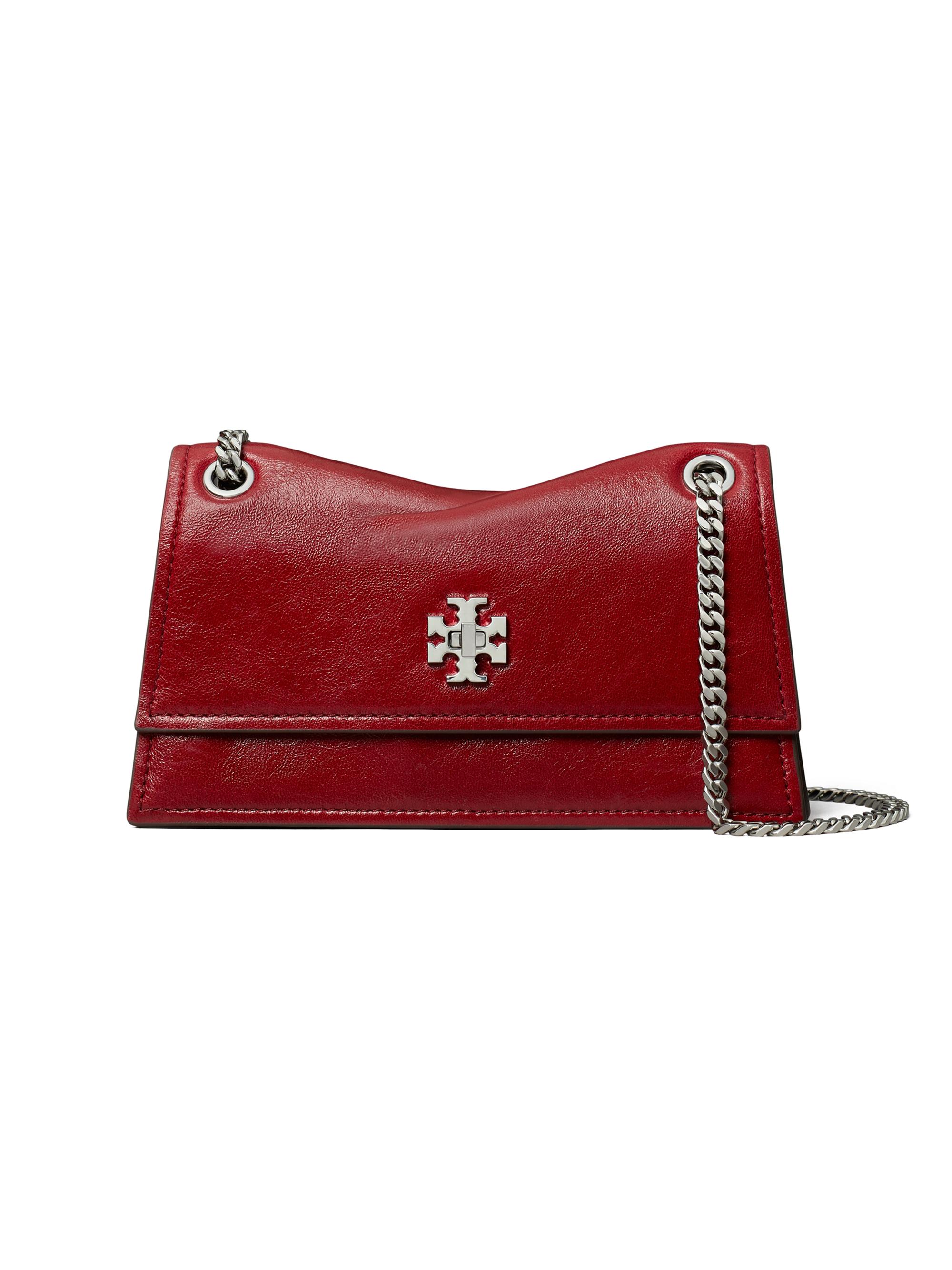Tory Burch Women's Mini Kira Leather Shoulder Bag - Red