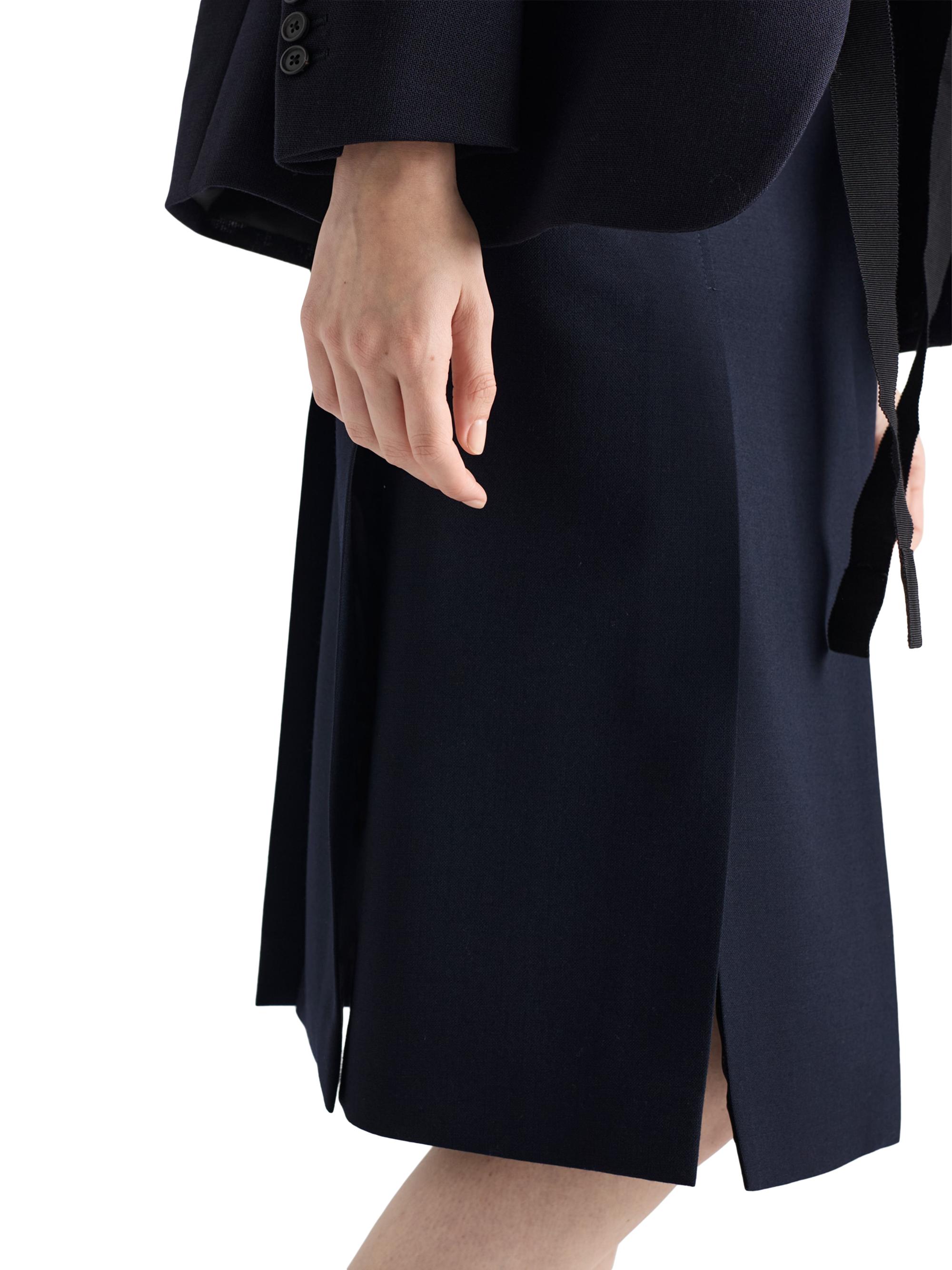 Prada Wool Hopsack Skirt | Saks Fifth Avenue