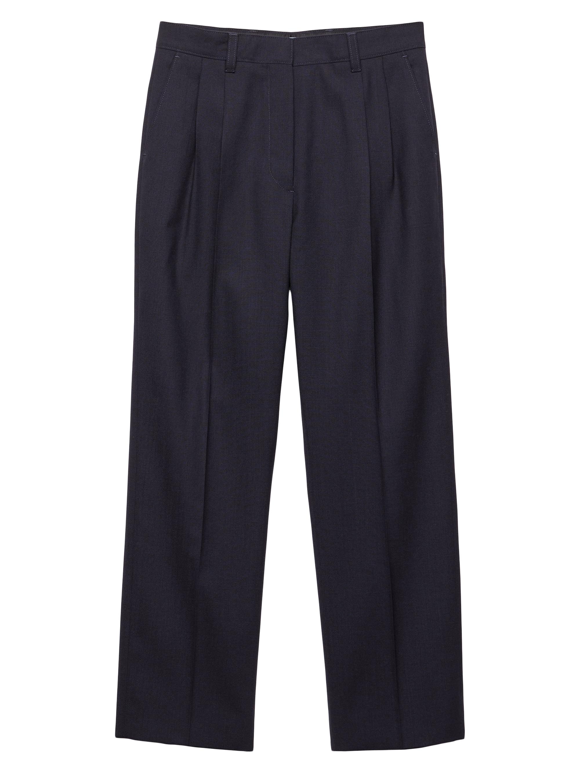 Prada Women's Rush Stitch Pants - Blue