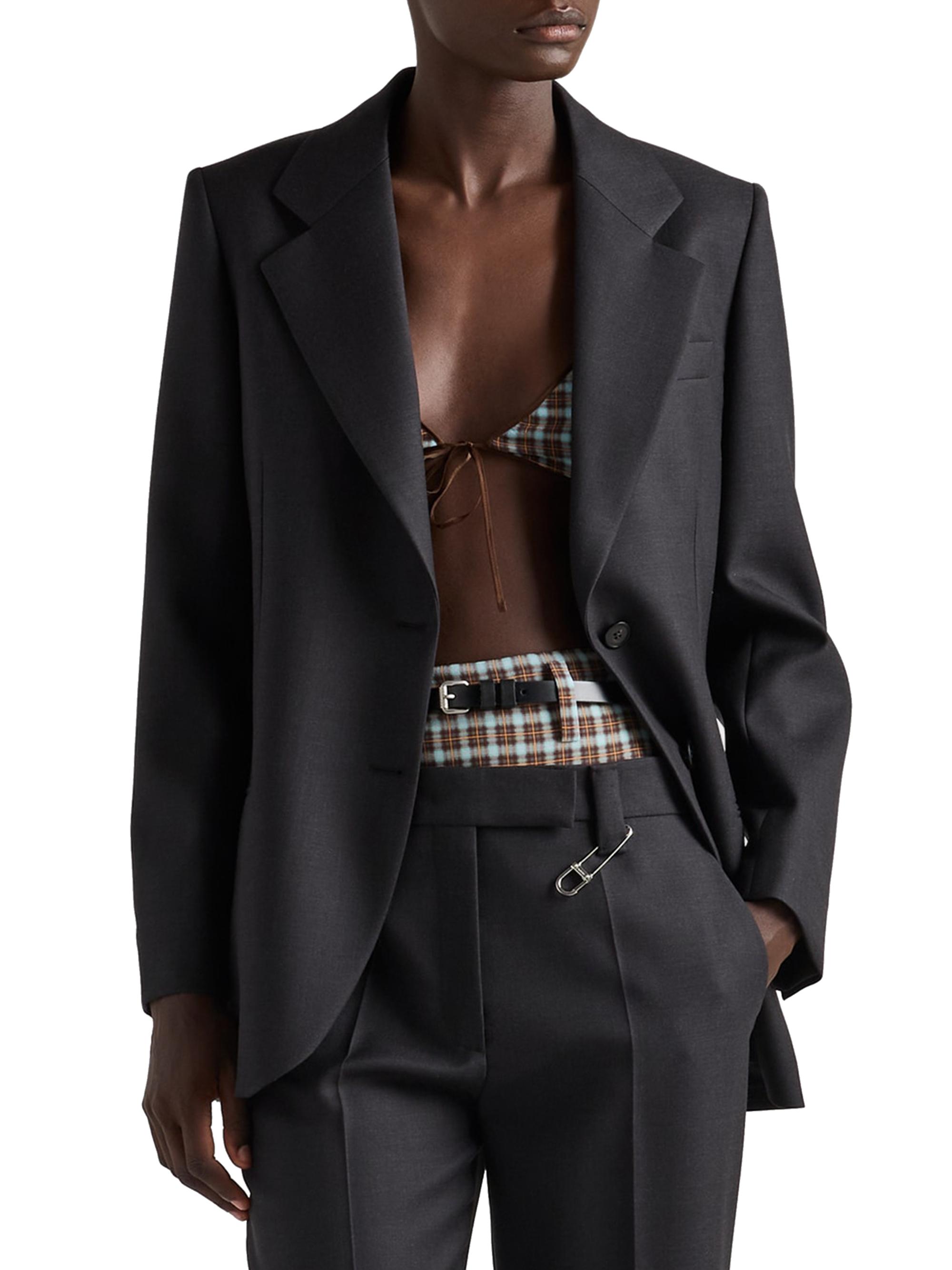 ジャケット PRADA | Single-breasted gabardine jacket Prada Single-Breasted Gabardine Jacket | Saks Fifth Avenue