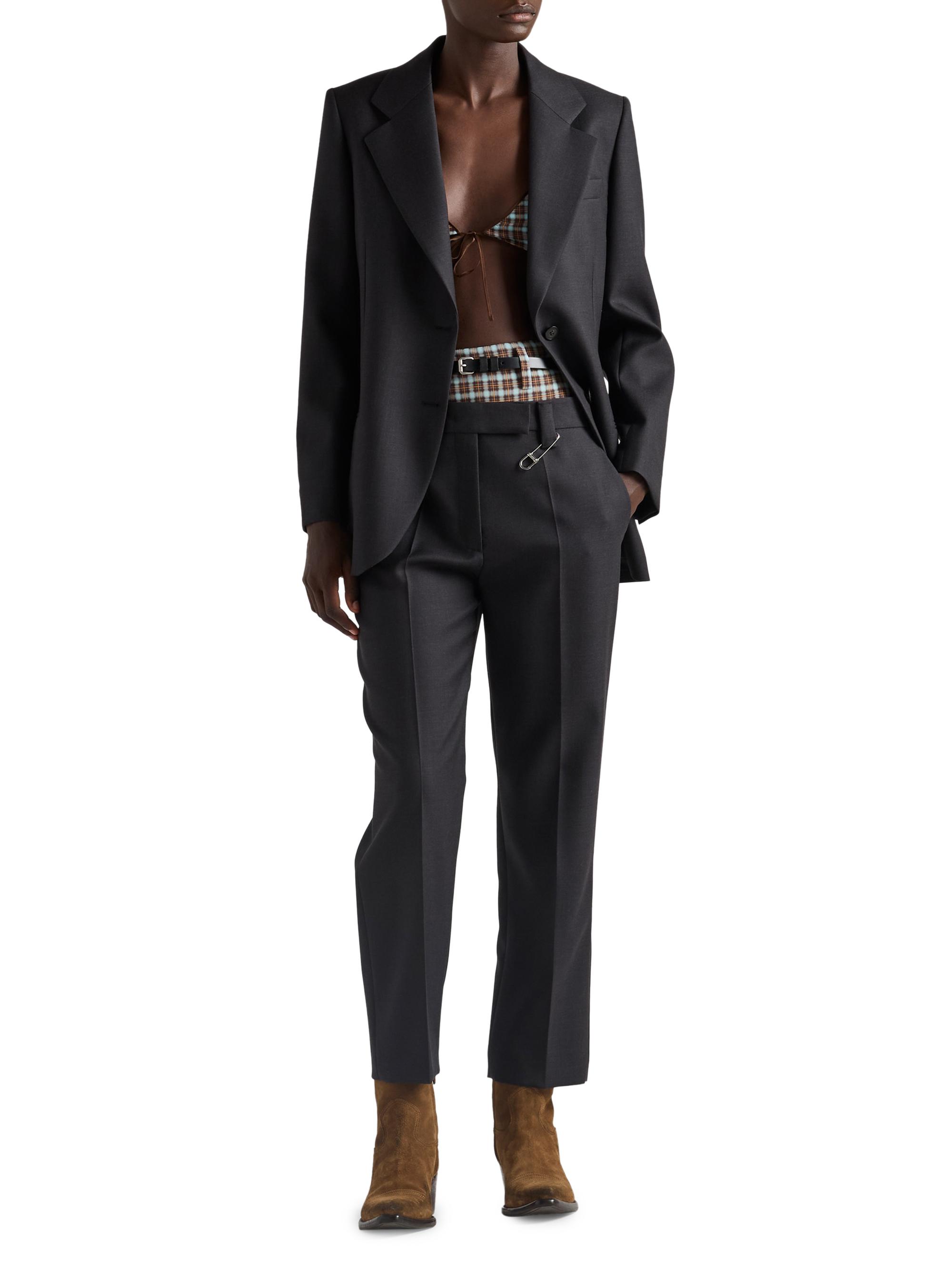 Prada Single-Breasted Gabardine Jacket | Saks Fifth Avenue