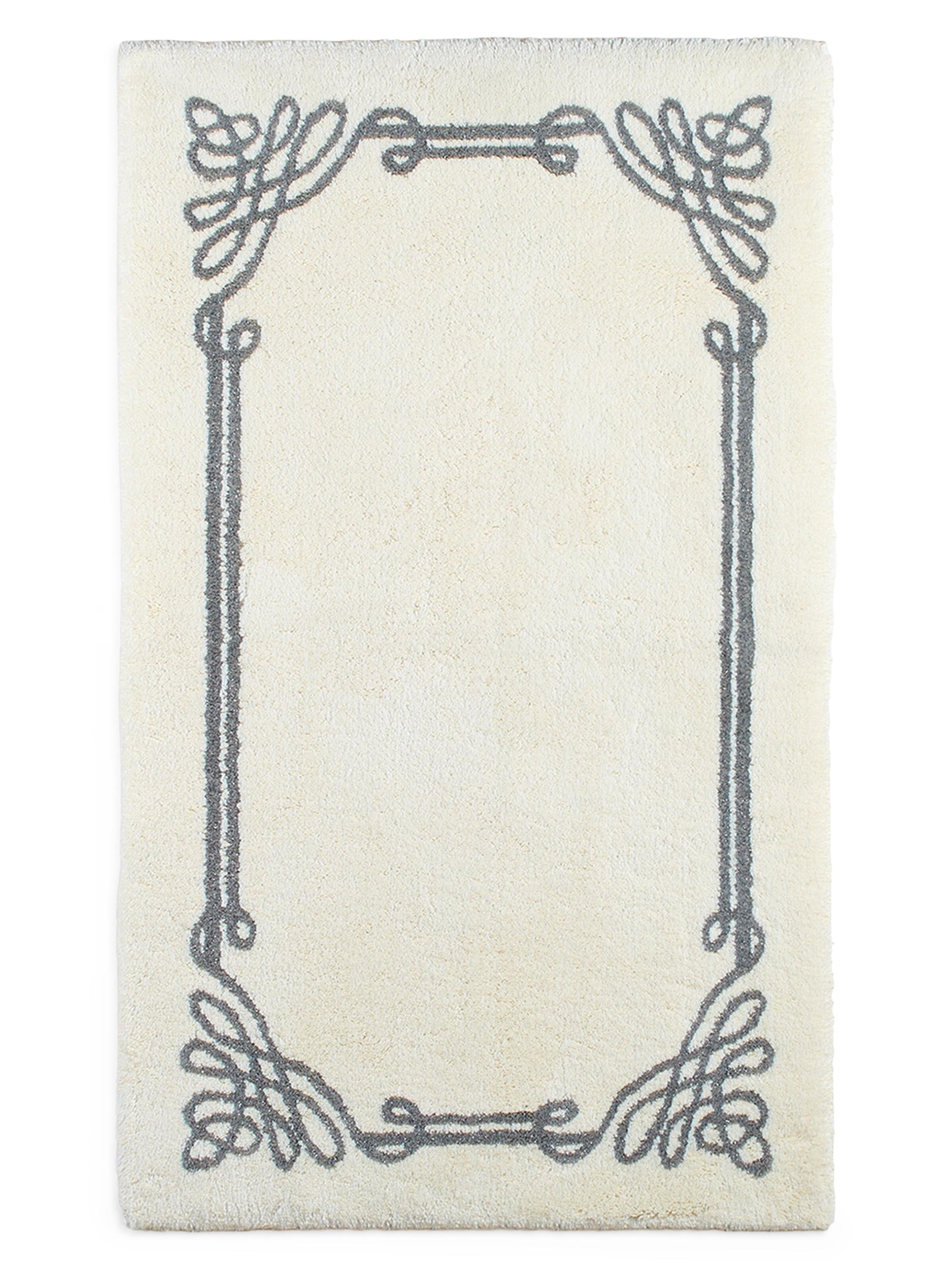 Abyss & Habidecor Alix Bath Rug - Silver