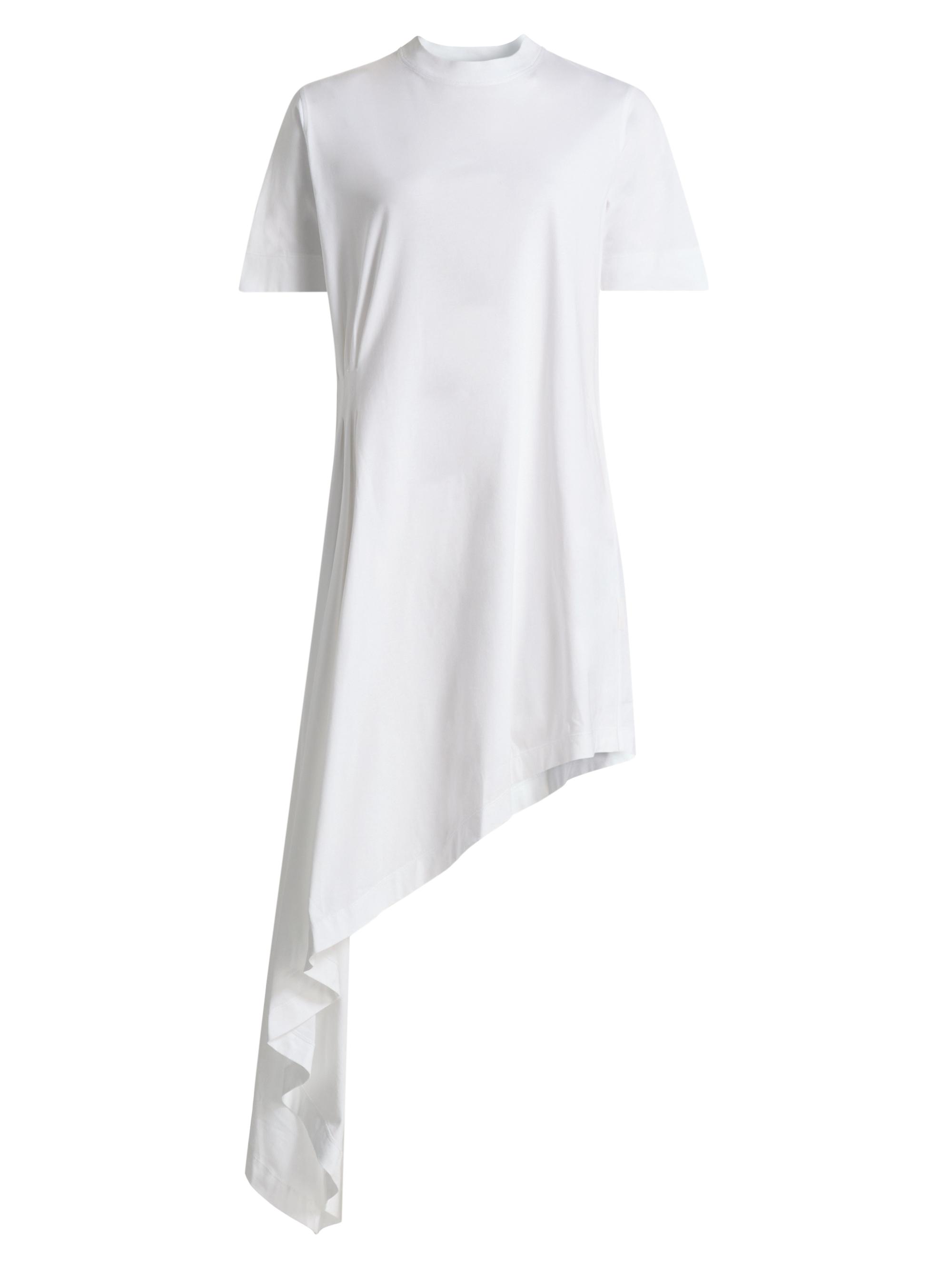 Loulou de Saison Women's Igari Asymmetric Pleated Dress - White