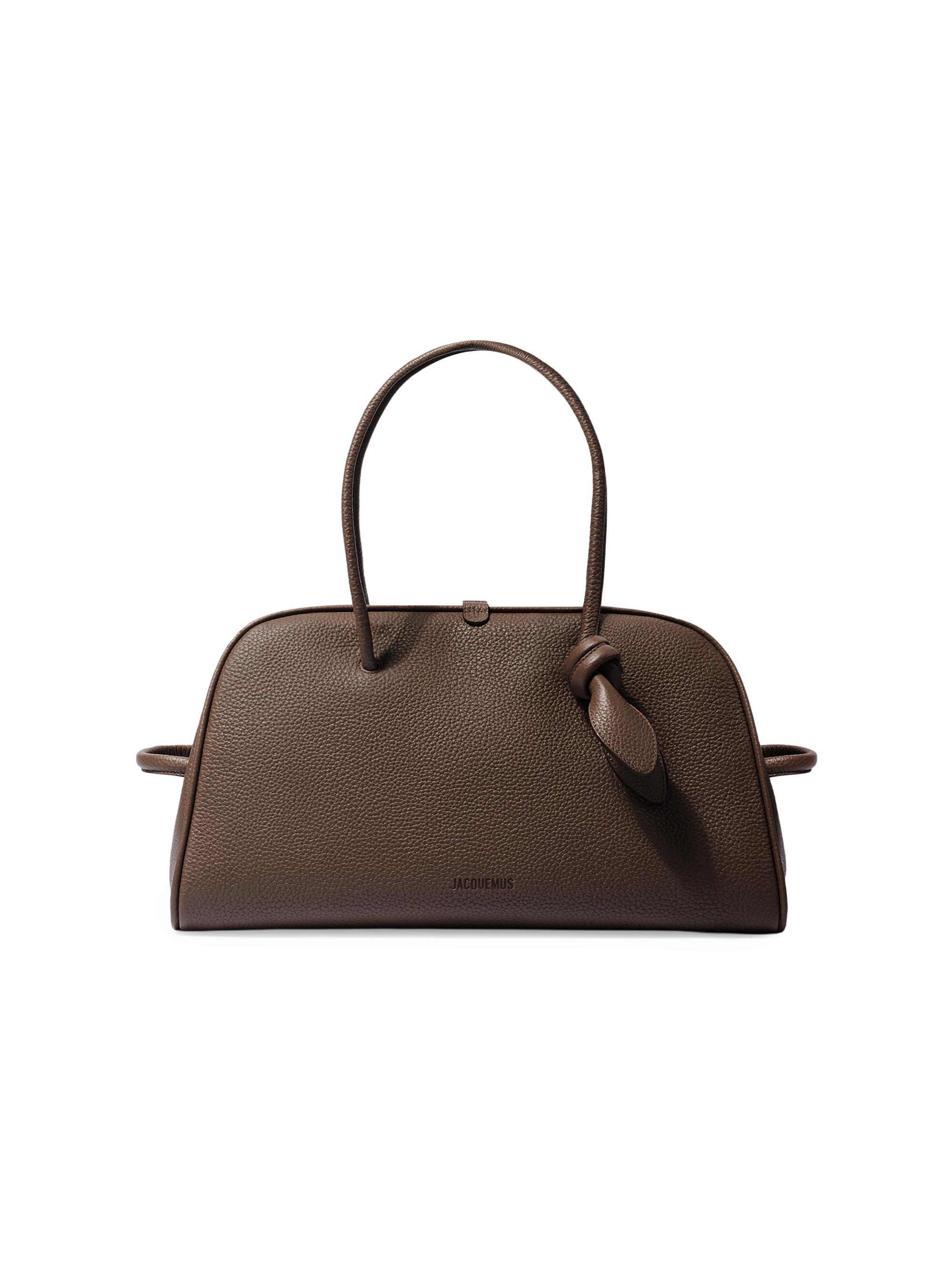 Jacquemus Women's Le Turismo Leather Top Handle Bag - Dark Brown