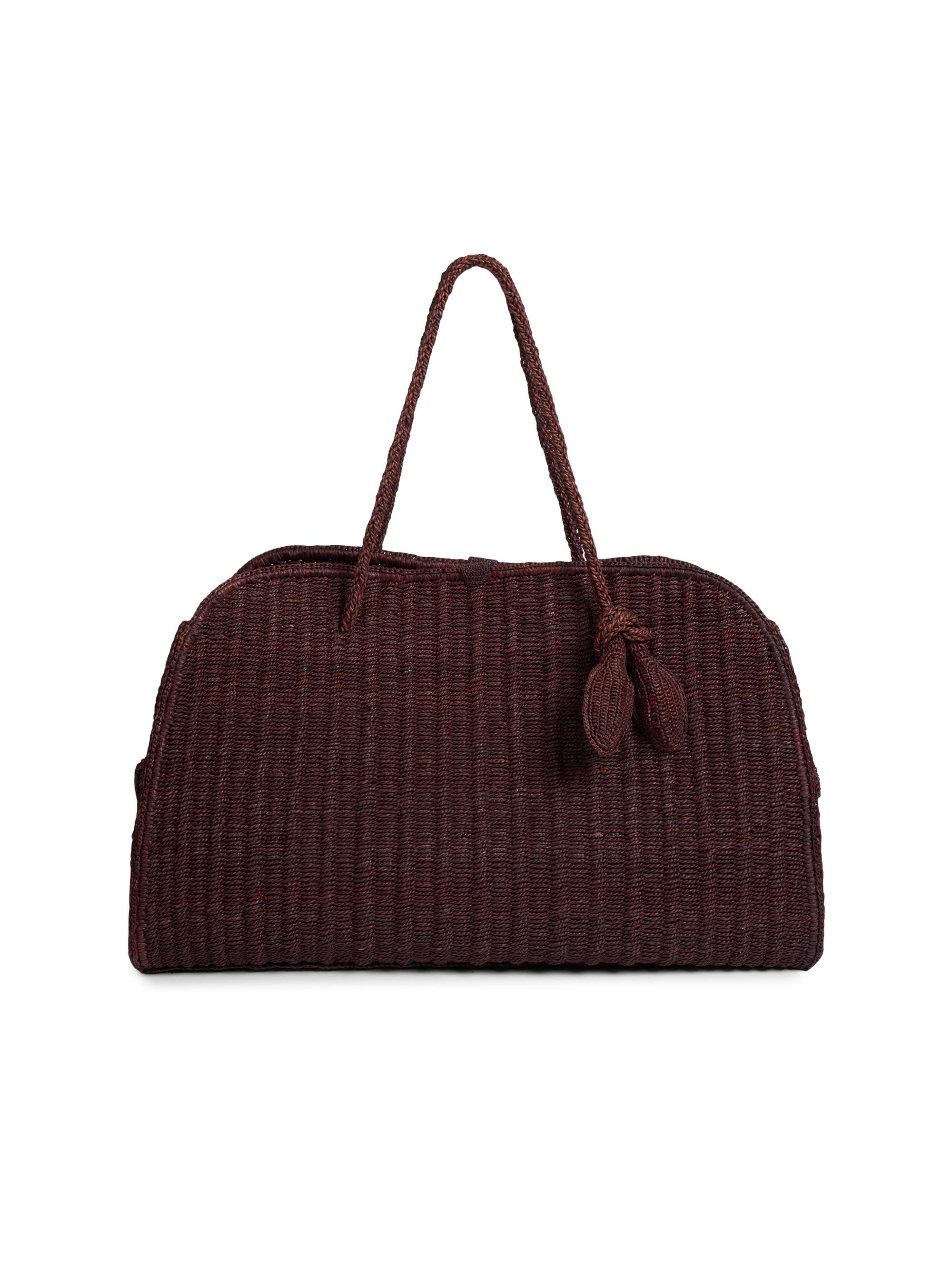 Jacquemus Women's Le Grand Turismo Raffia Tote Bag - Brown