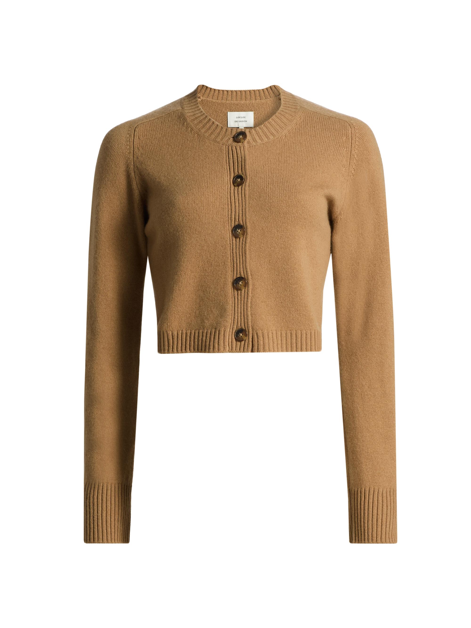 Feminity Knit キャメルA Top Caramel - Knit 4 US | Longchamp US