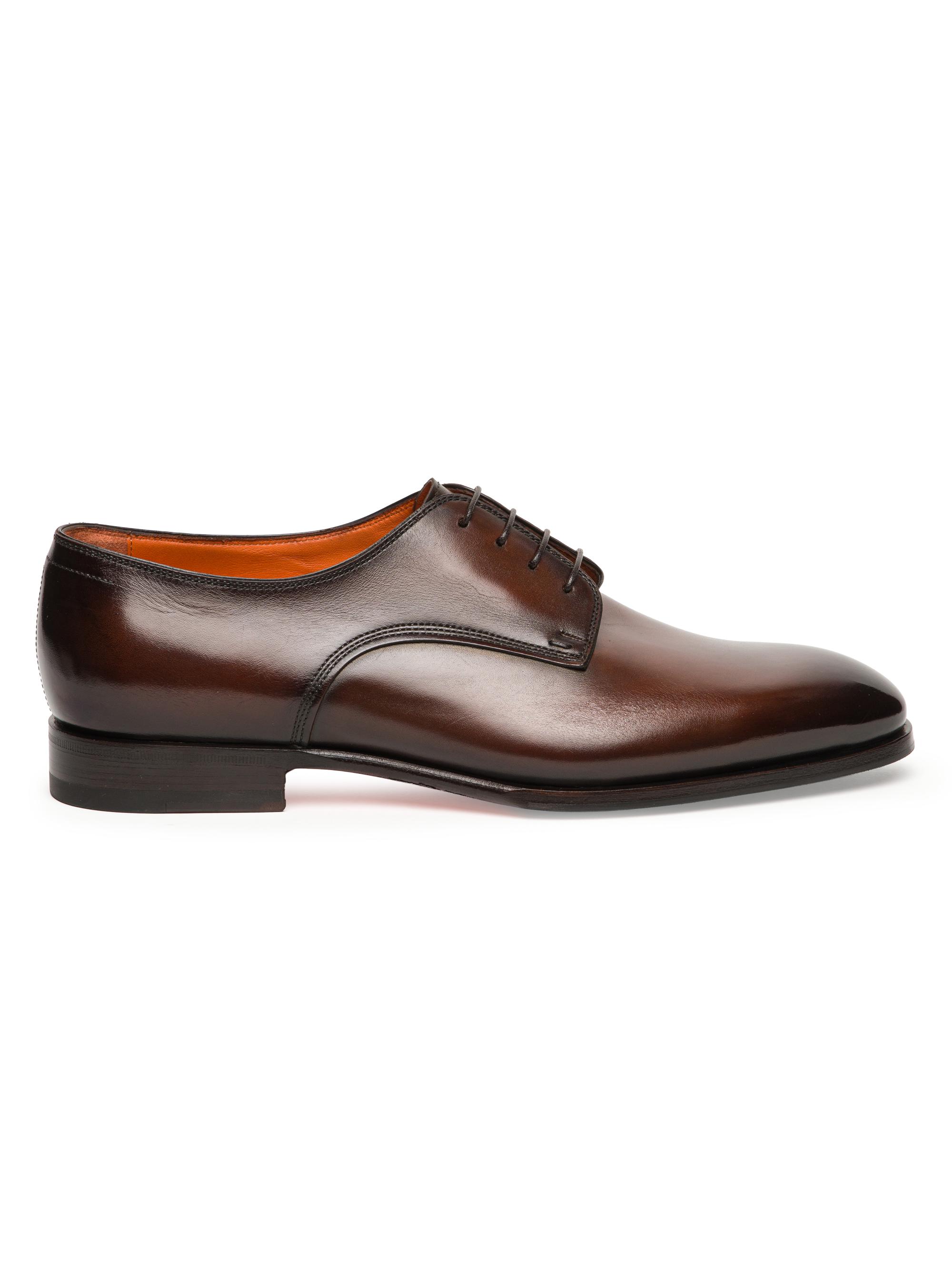Santoni Ira Double Monk Strap Leather Dress Shoes | Saks Fifth Avenue