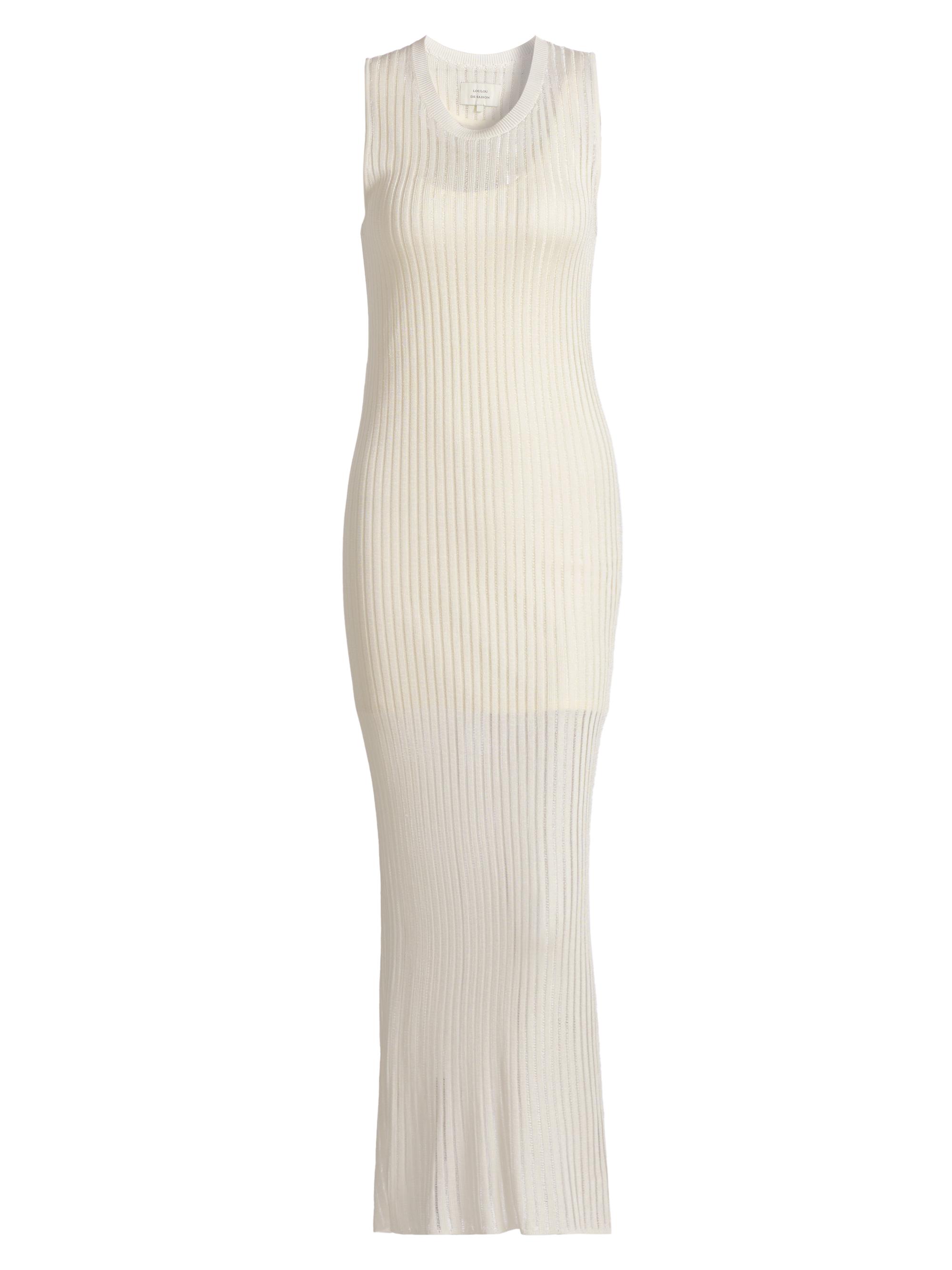 Loulou de Saison Women's Icaria Rib-Knit Midi-Dress -