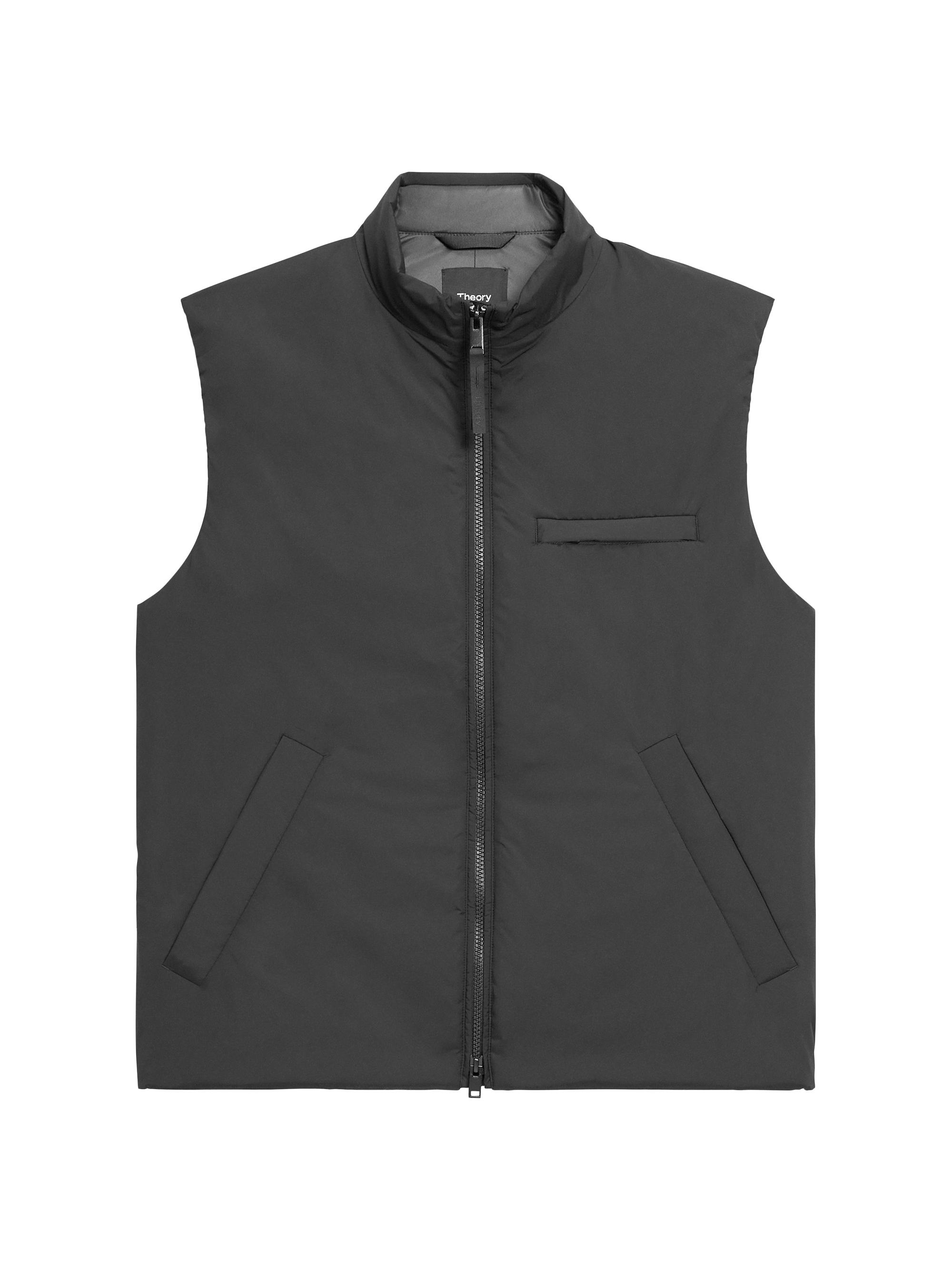 ジャケット・アウター theory Polished Nylon Puffer Vest image.jpg