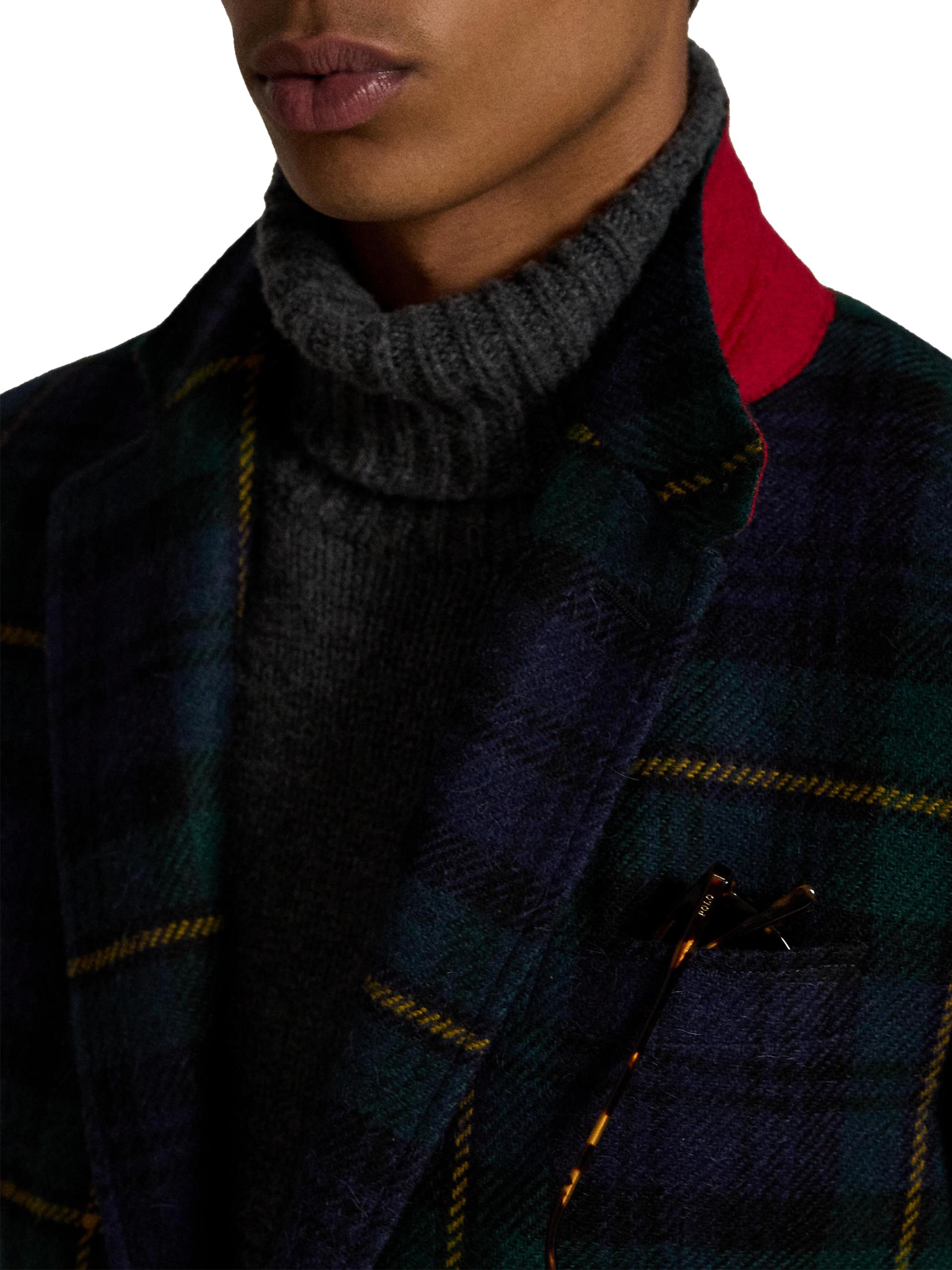 Polo Ralph Lauren The RL67 Plaid Wool Tweed Jacket | Saks Fifth Avenue