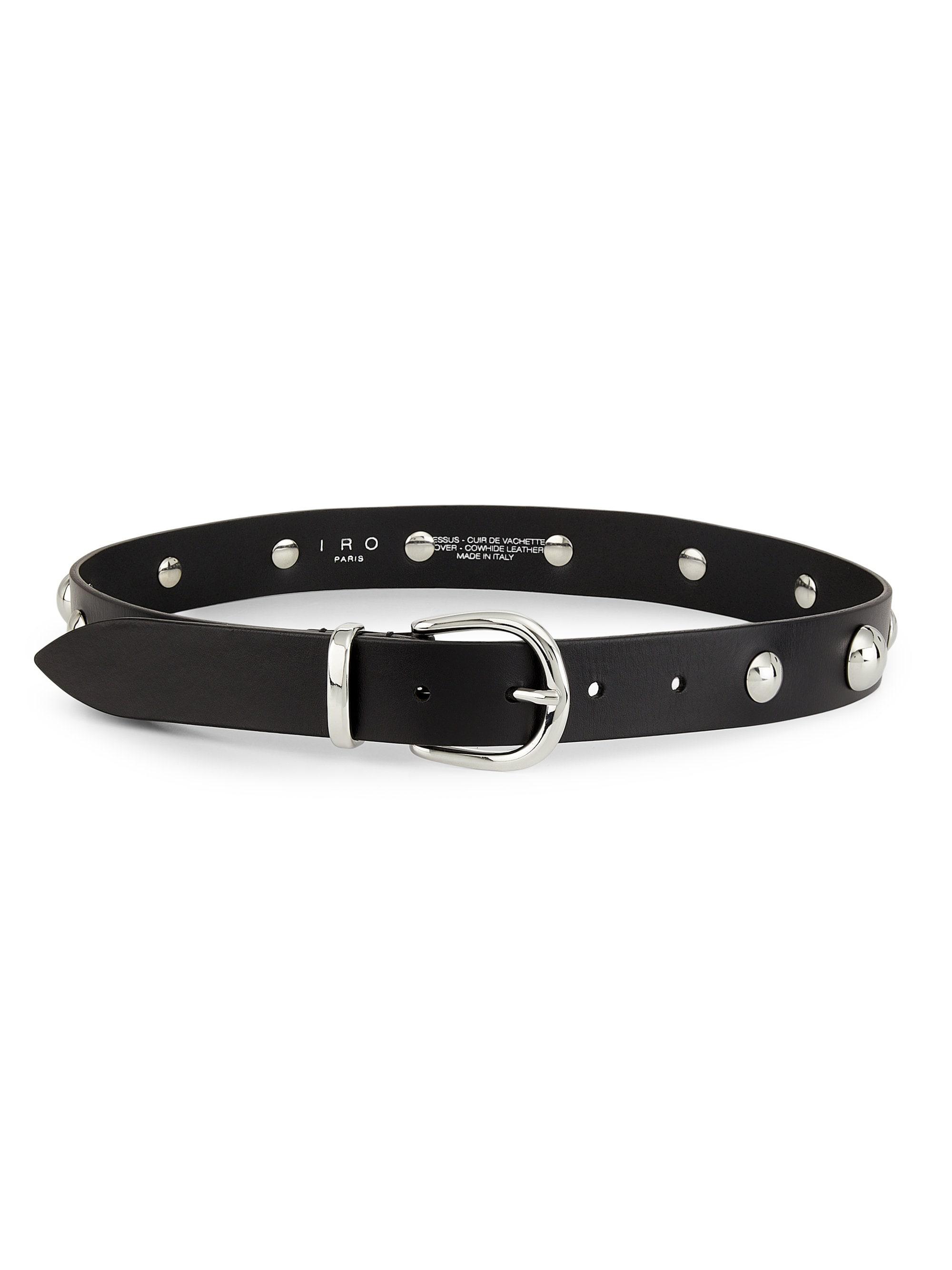 IRO Women's Studdy Stud Belt - Black