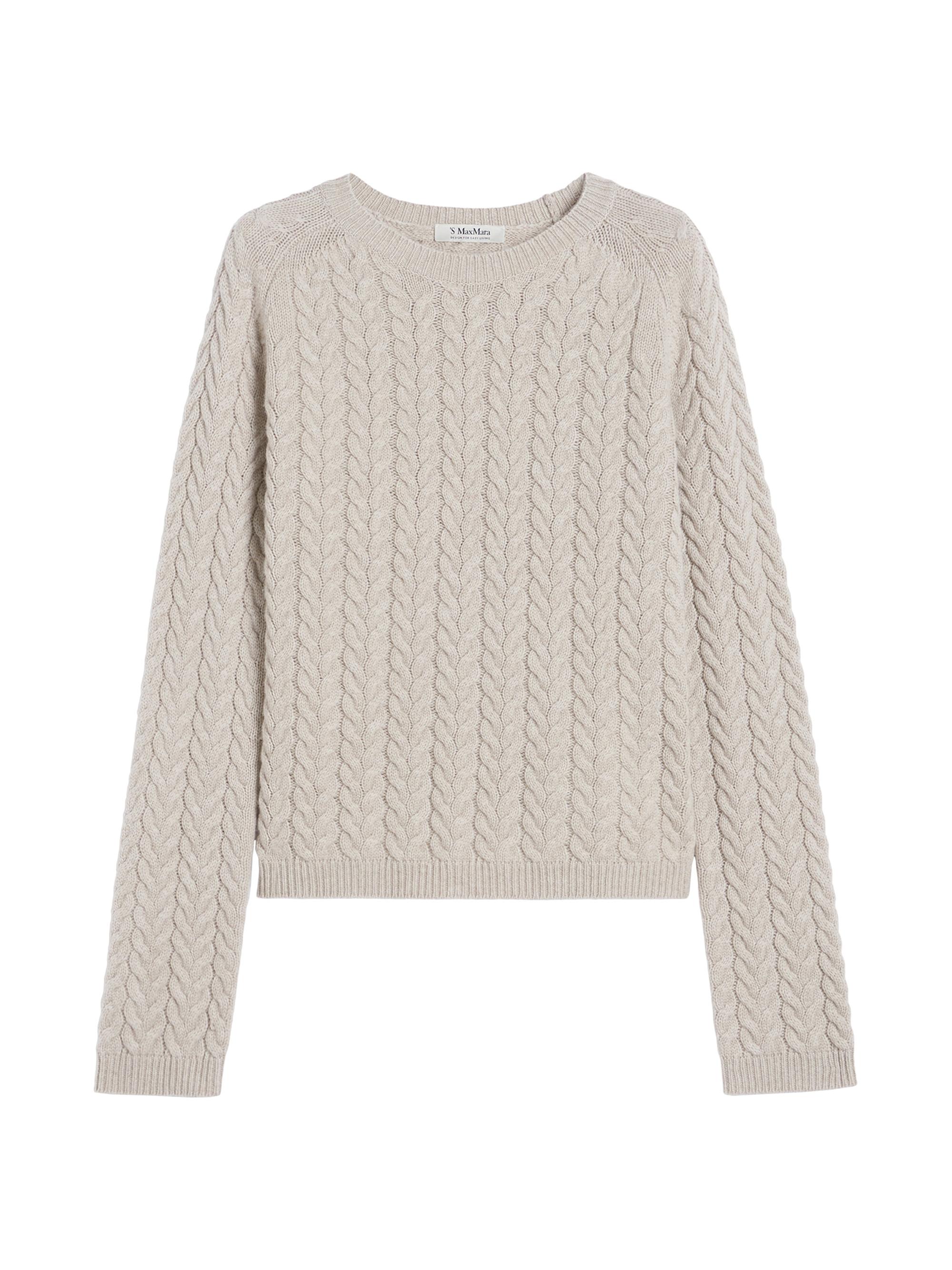 Max Mara Women's Wool and Cashmere Sweater - Sand