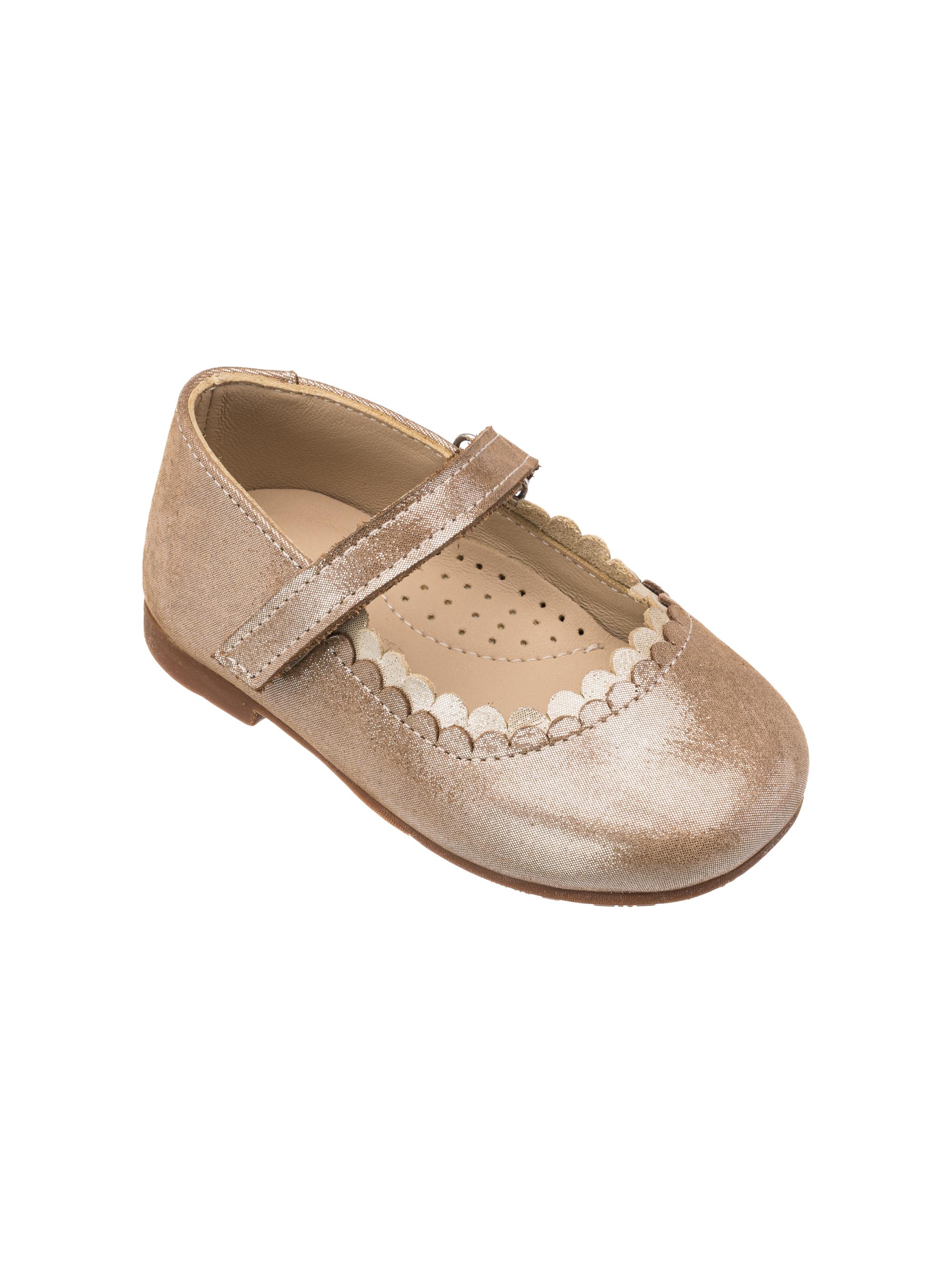 Elephantito Baby Girl's Aria Leather Flats - Blush 6.5 (Baby)