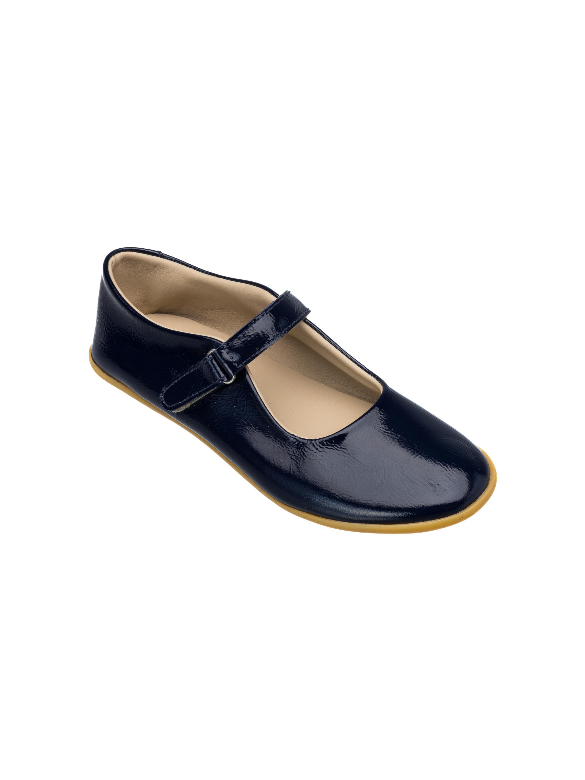 Elephantito Little Girl's & Girl's Bare Leather Mary Janes - Blue 2 (Child)