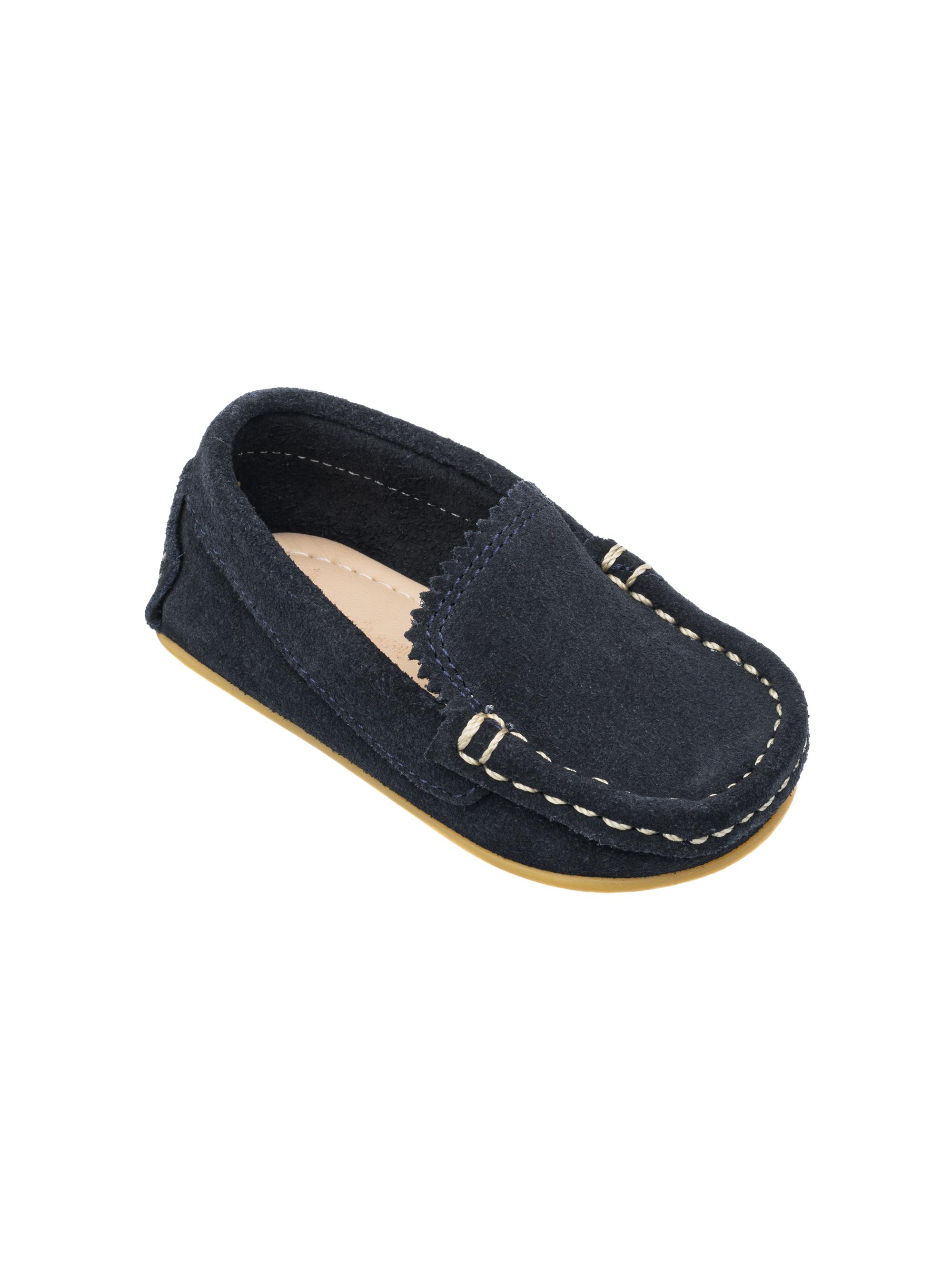 Elephantito Baby's Antton Suede Driving Loafers - Suede Blue 6.5 (Baby) | Thumbnail 2