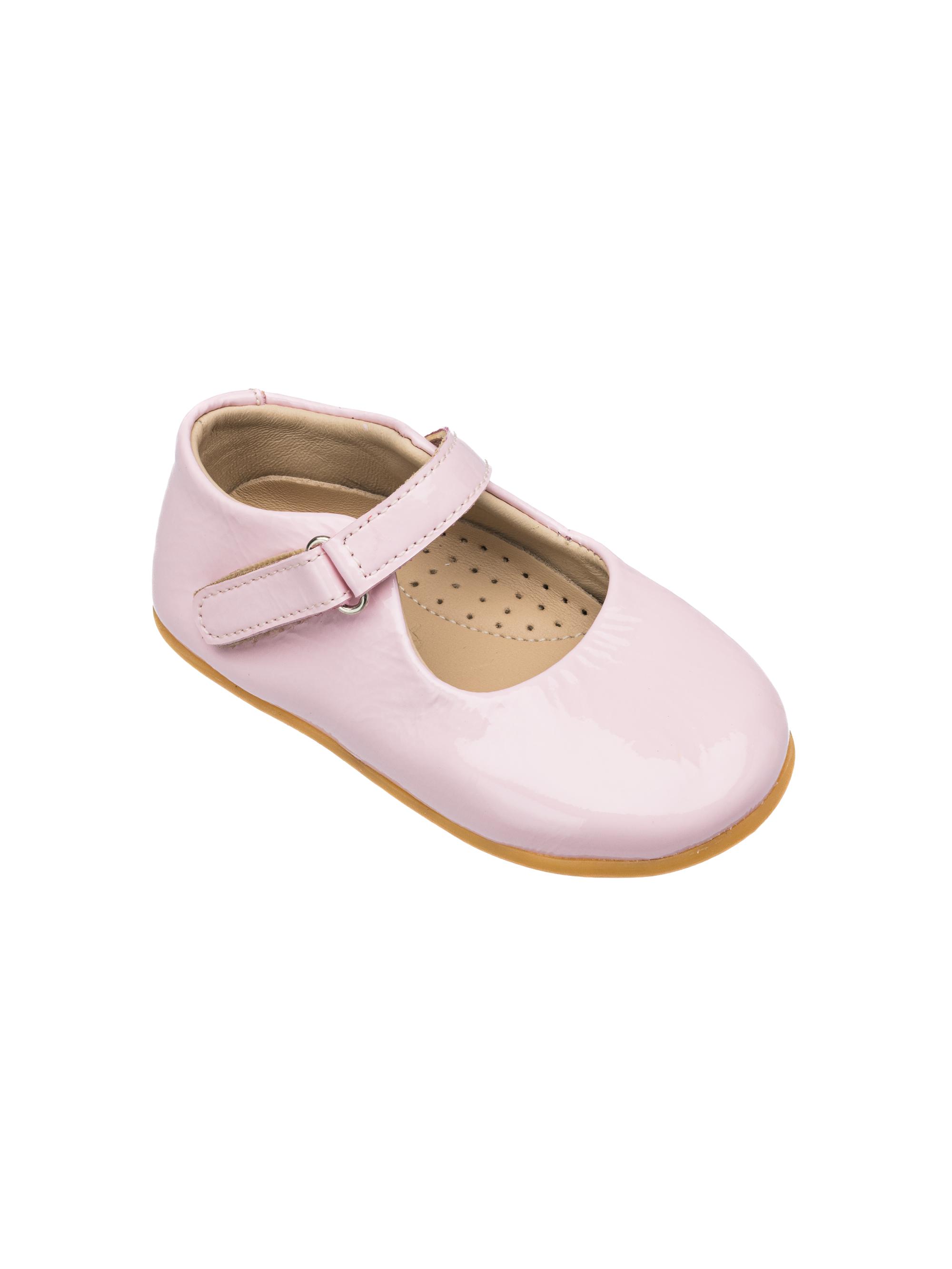 Elephantito Baby Girl's Bare Leather Mary Janes - Talc 2 (Child)