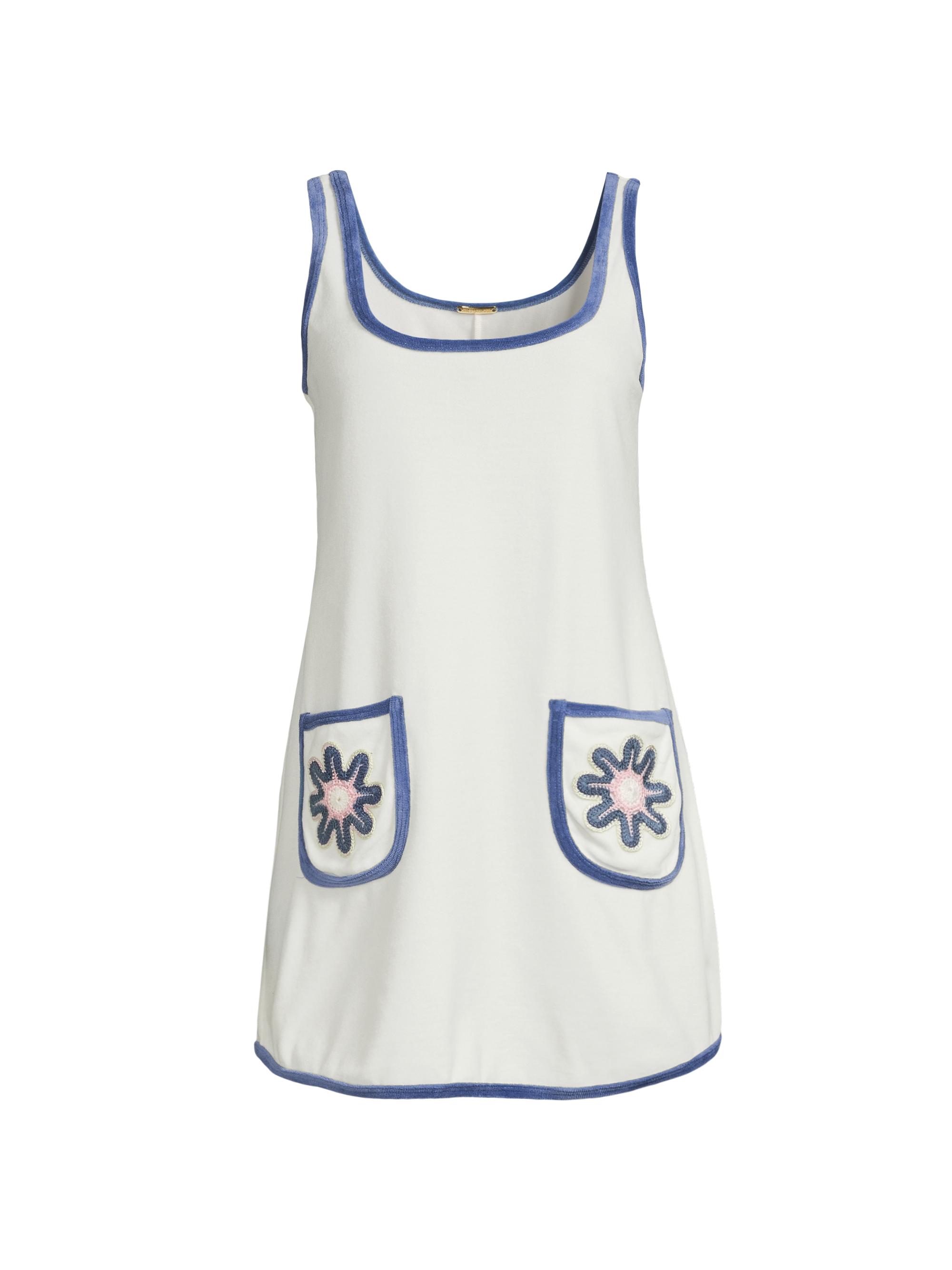 My Beachy Side Women's Peony Terry Minidress -