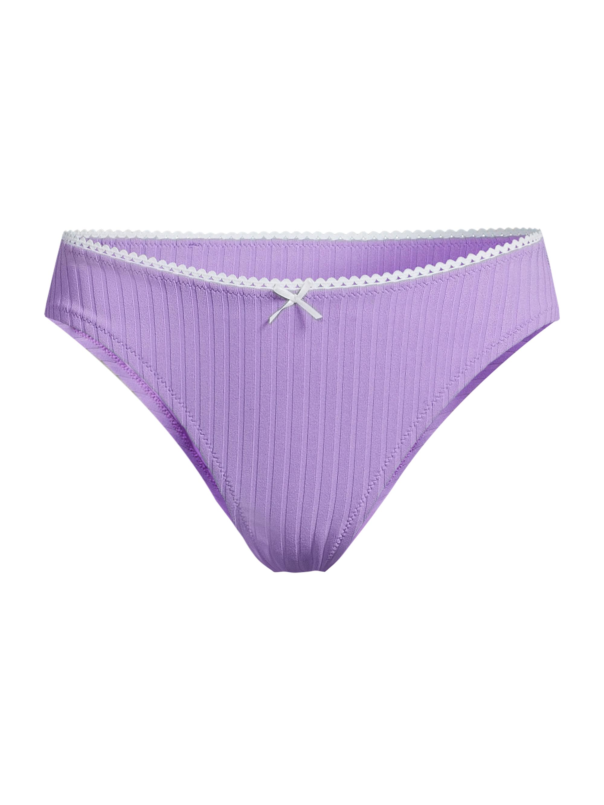 Solid & Striped Women's The Daphne Ribbed Bikini Bottom - Ultra Violet