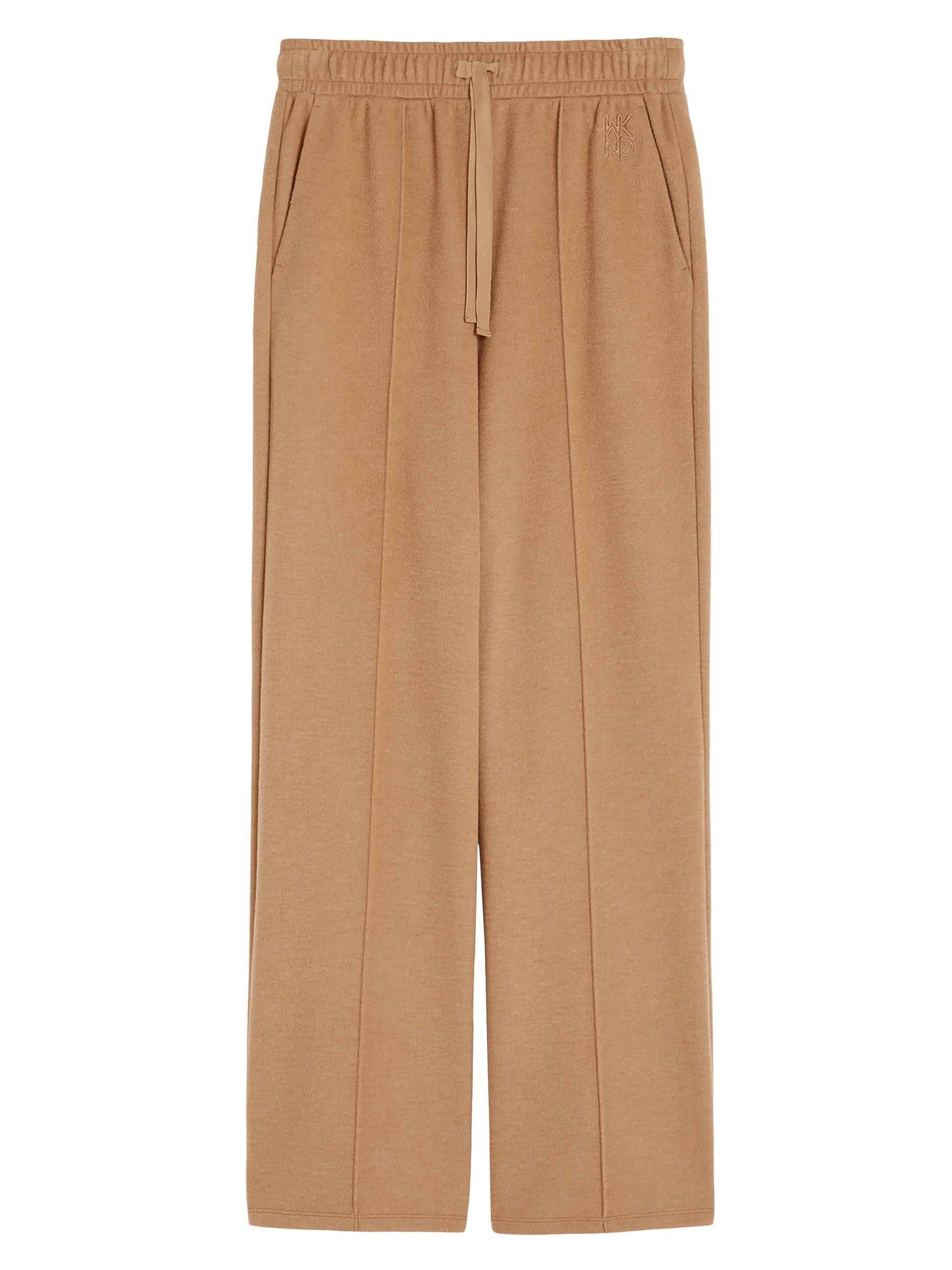 Weekend Max Mara Women's Drap Effect Jersey Trousers - Camel