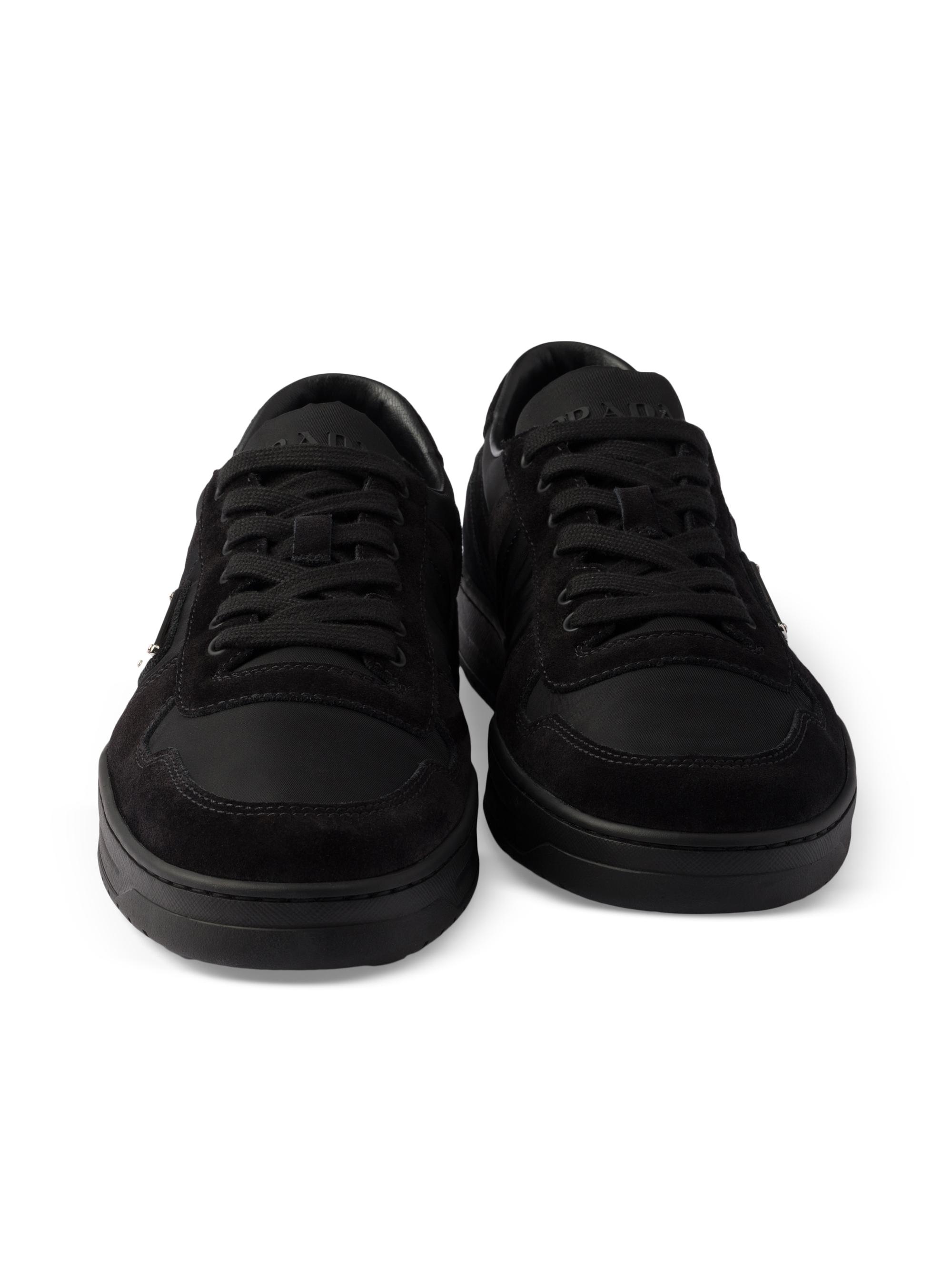Prada Downtown Re-Nylon and Suede Sneakers | Saks Fifth Avenue