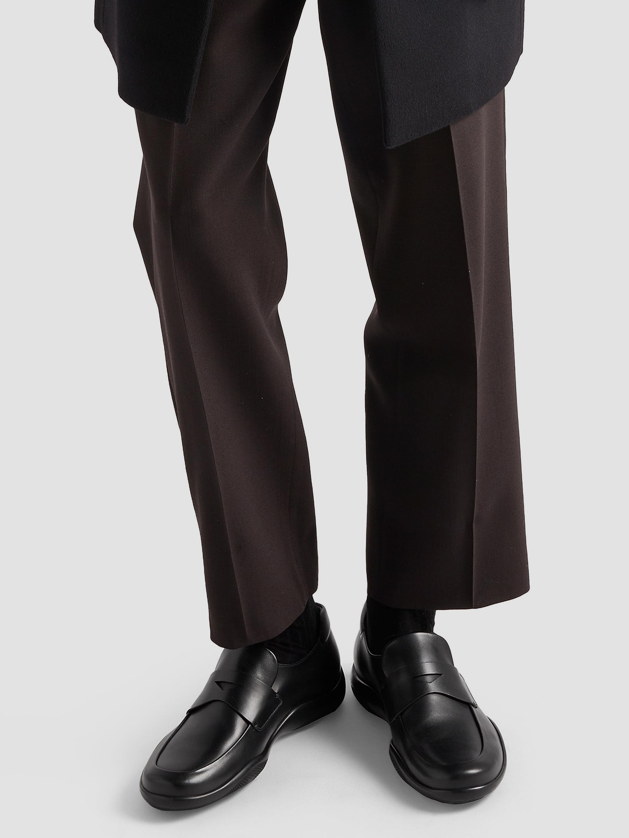 Prada Toblach Leather Loafers | Saks Fifth Avenue display picture 1