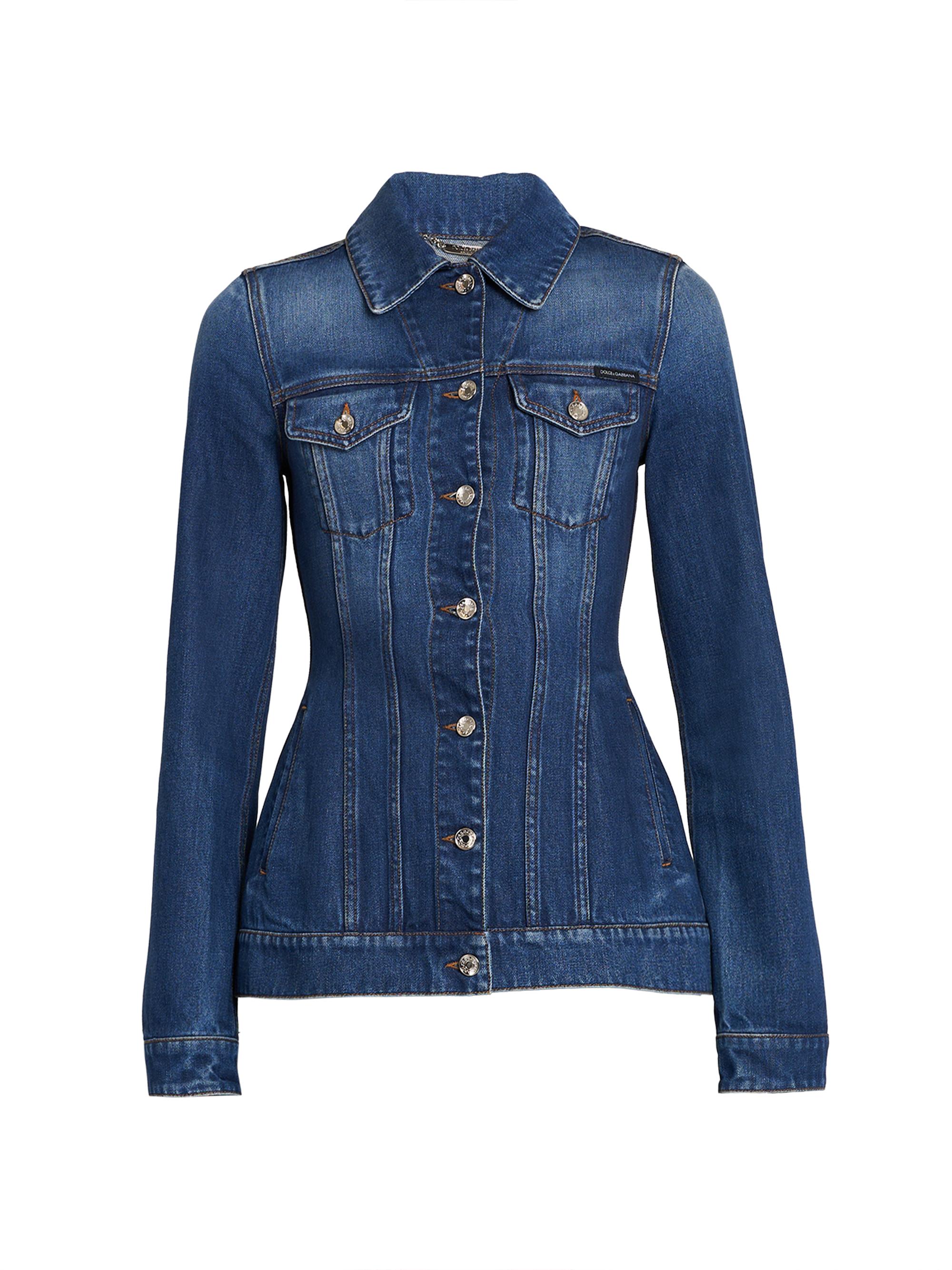 Dolce & Gabbana Women's Blouson Denim Shirt - Variante Abbinata