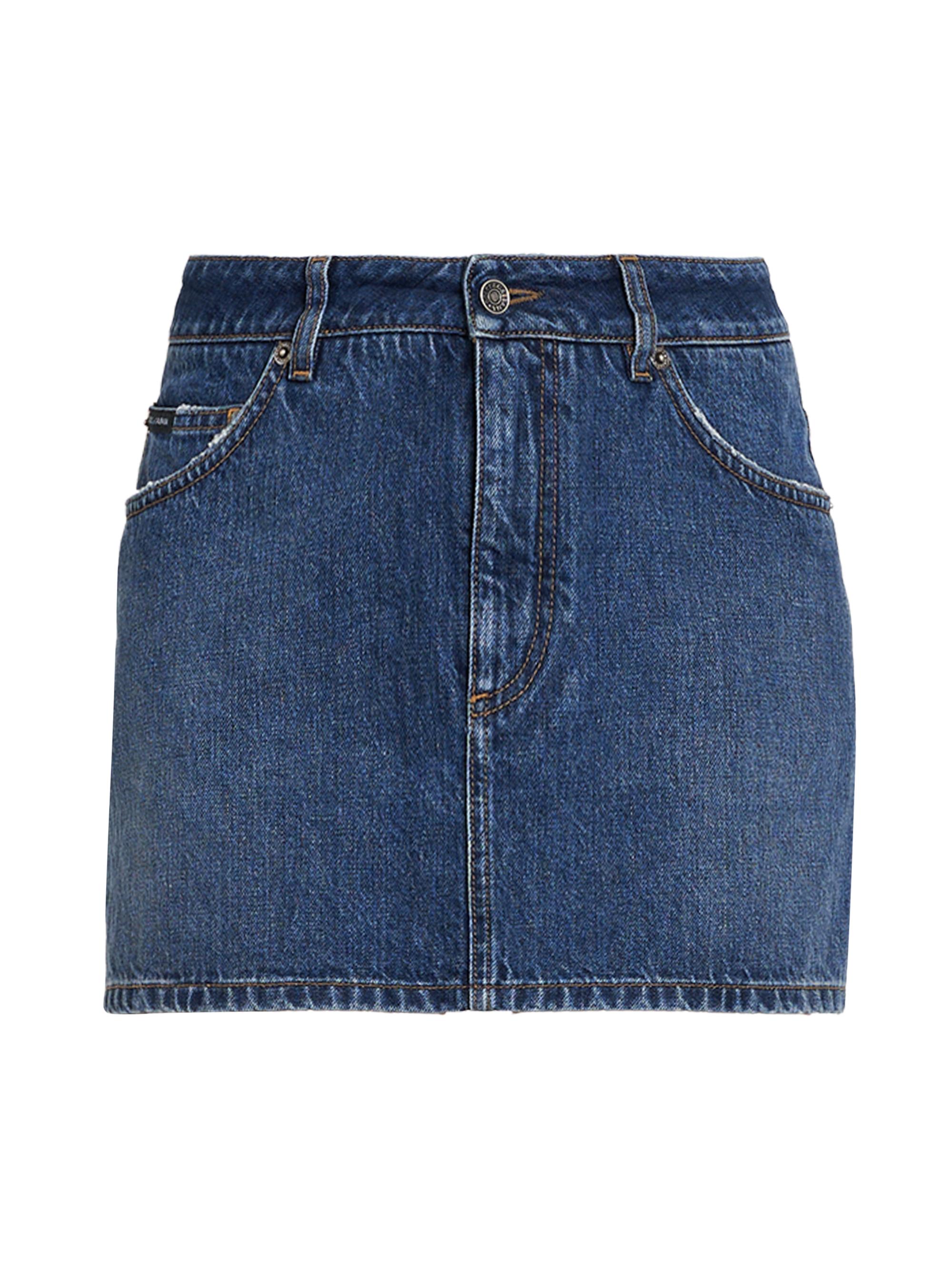 Dolce & Gabbana Women's Denim Miniskirt - Variante Abbinata
