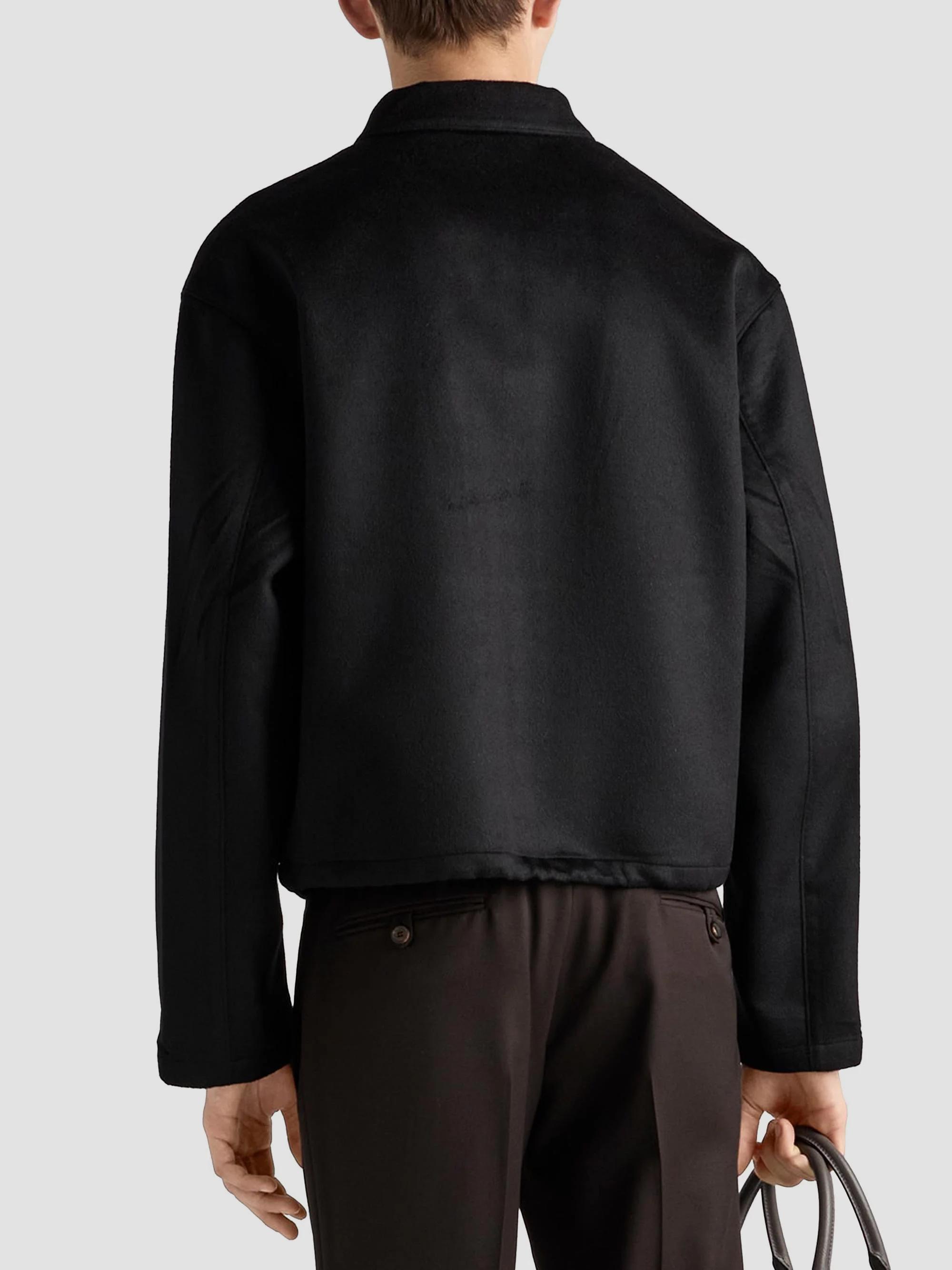 Prada Wool and Cashmere Blouson Jacket | Saks Fifth Avenue