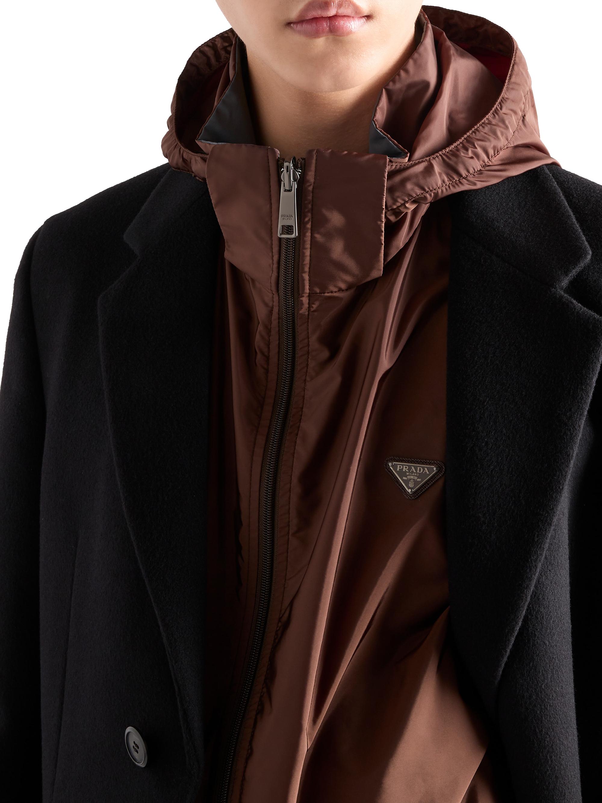 PRADA リバーシブルジャケット L 関税込】国内即発 PRADA ナイロンリバーシブルジャケット (PRADA