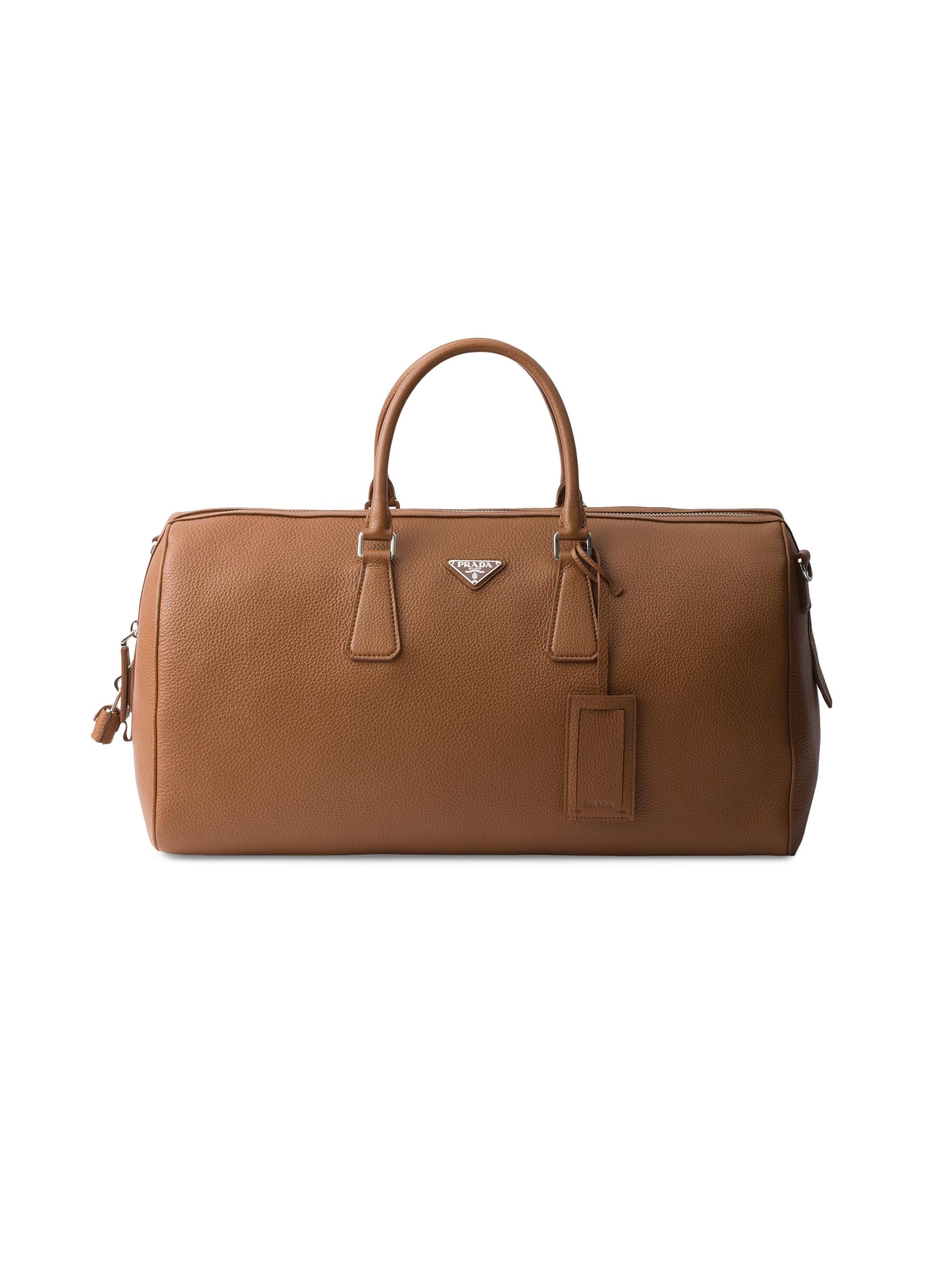Prada Saffiano Leather Travel Bag | Saks Fifth Avenue