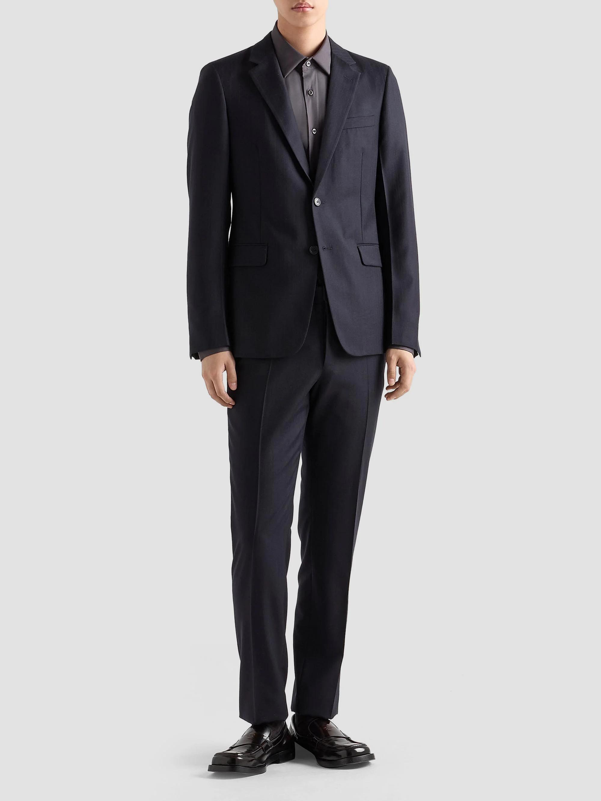 Prada Single-Breasted Cashmere and Wool Suit | Saks Fifth Avenue