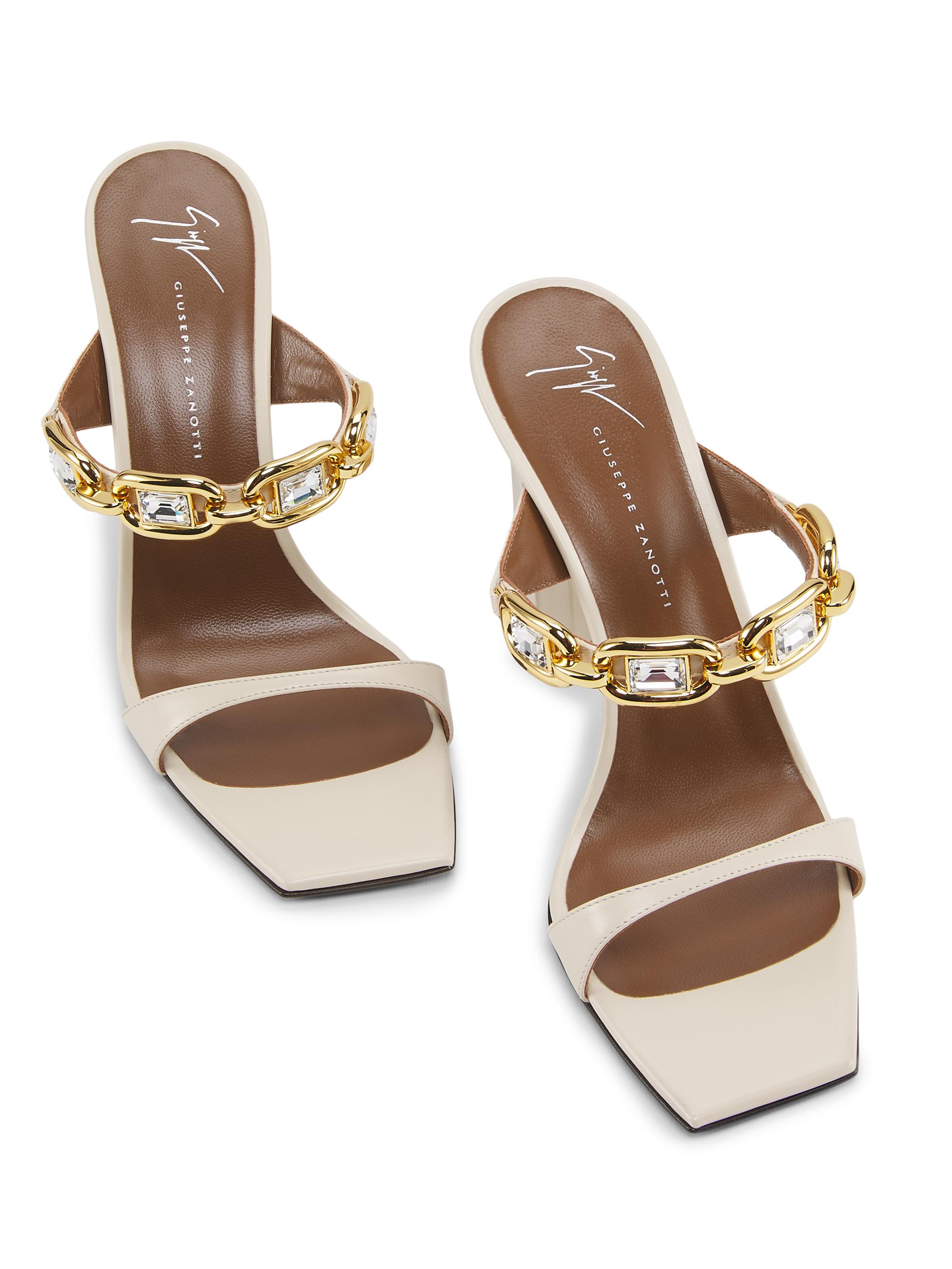 Giuseppe Zanotti Muse Insomnia 105MM Swarovski-Crystal Leather