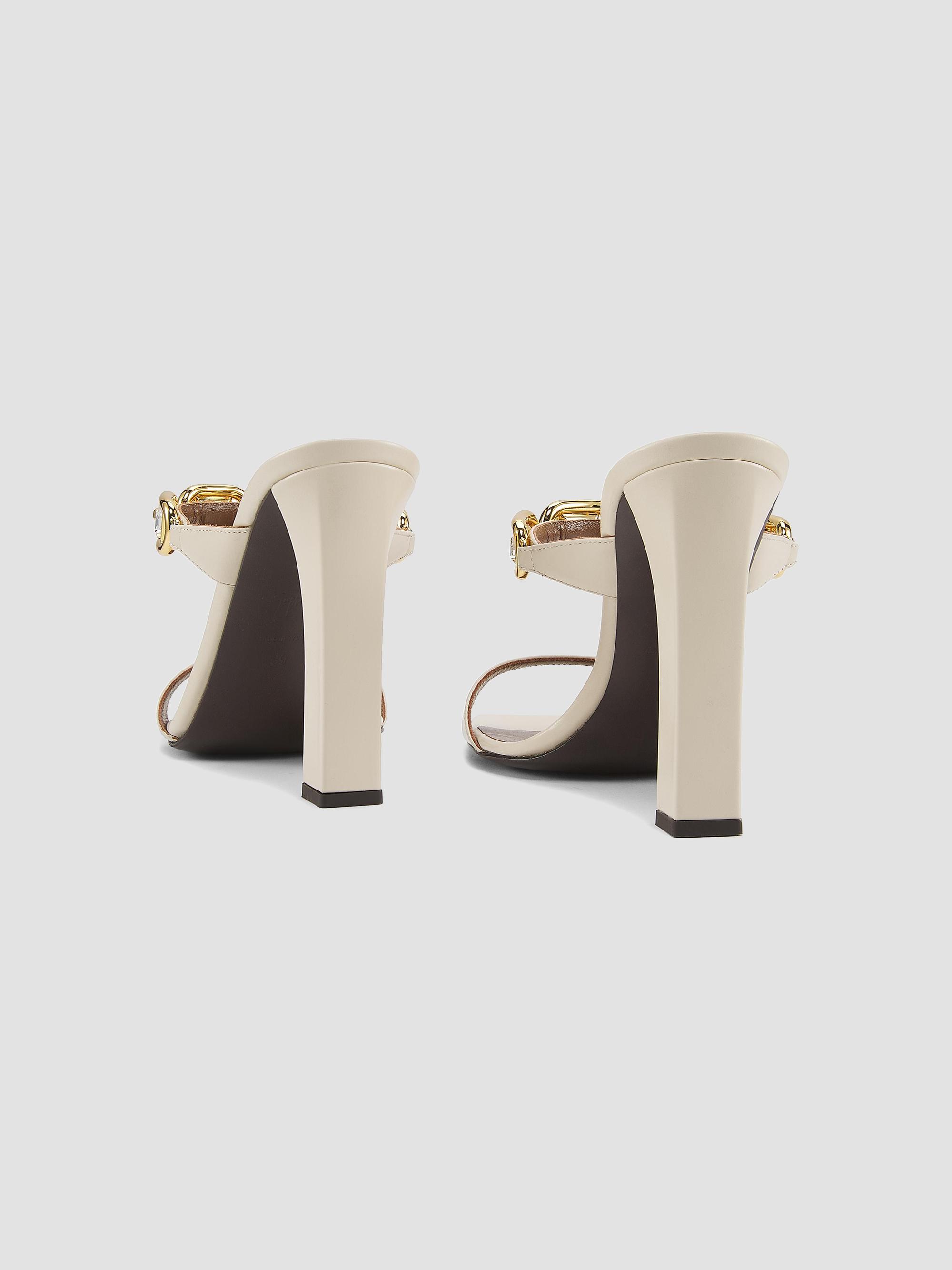 Giuseppe Zanotti Muse Insomnia 105MM Swarovski-Crystal Leather