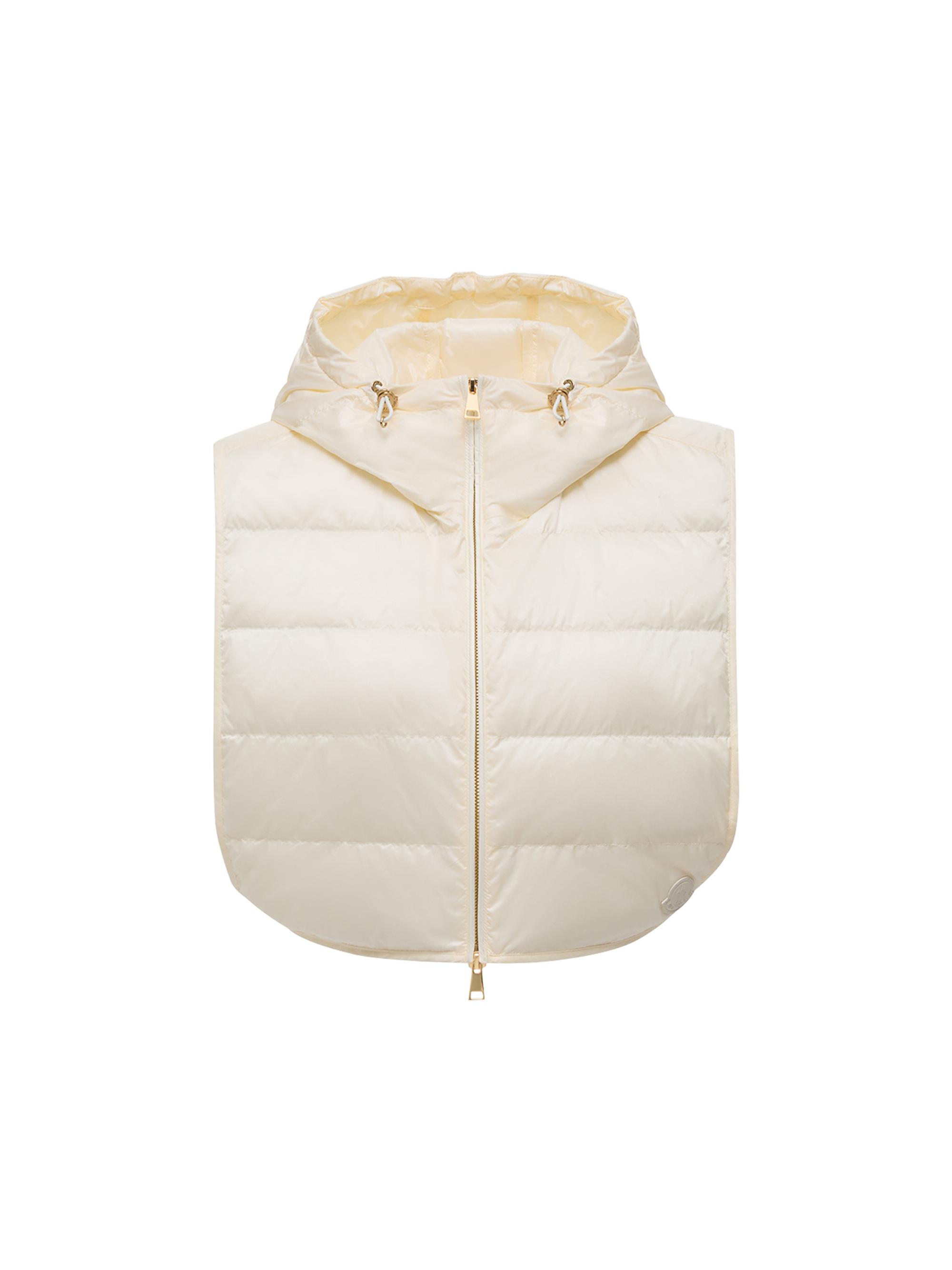 Moncler Women's Down-Filled Bib - White