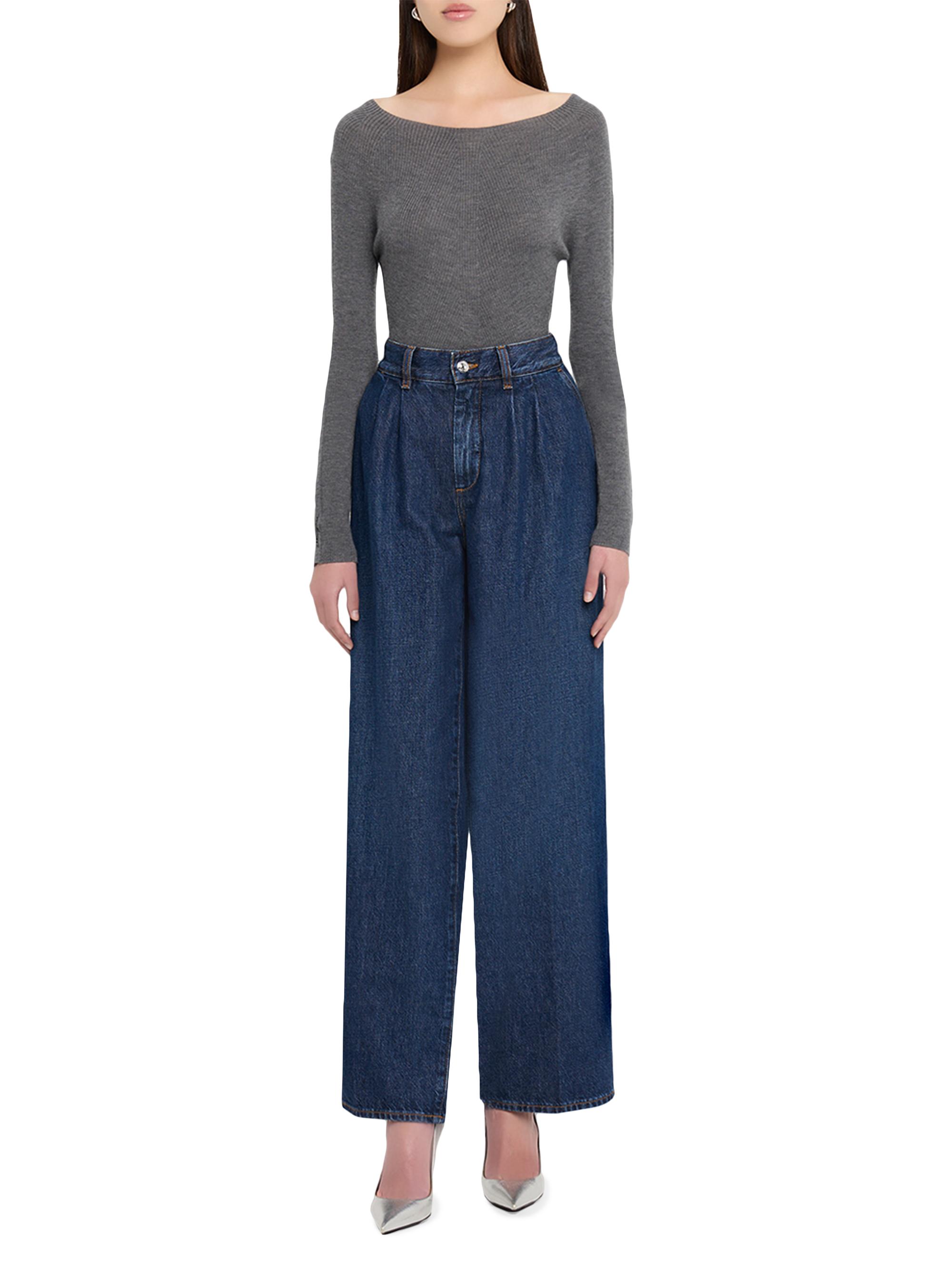 FRAME The Pleated Trouser Jeans | Saks Fifth Avenue