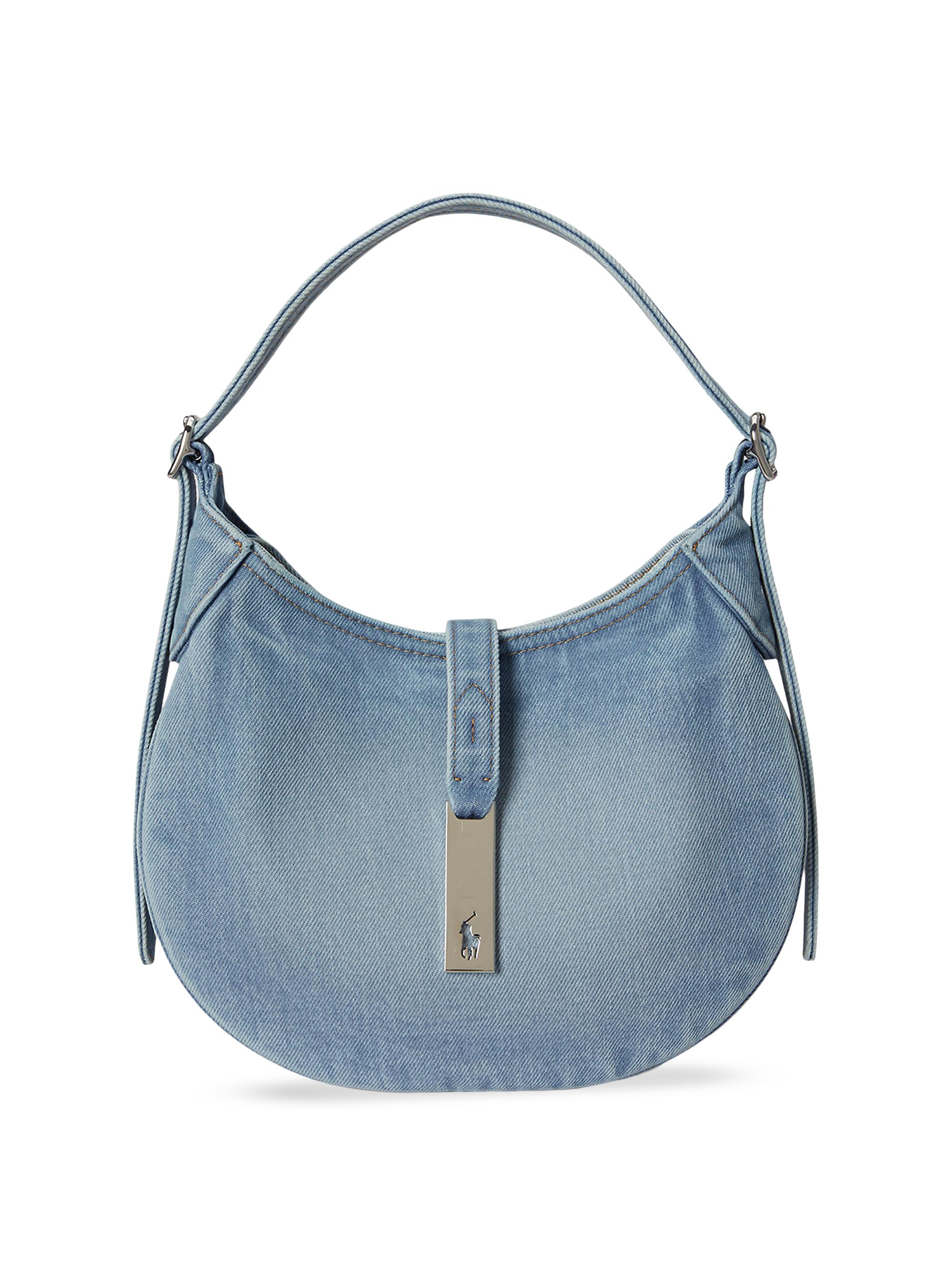 Polo Ralph Lauren Women's  Denim Shoulder Bag - Linda Wash