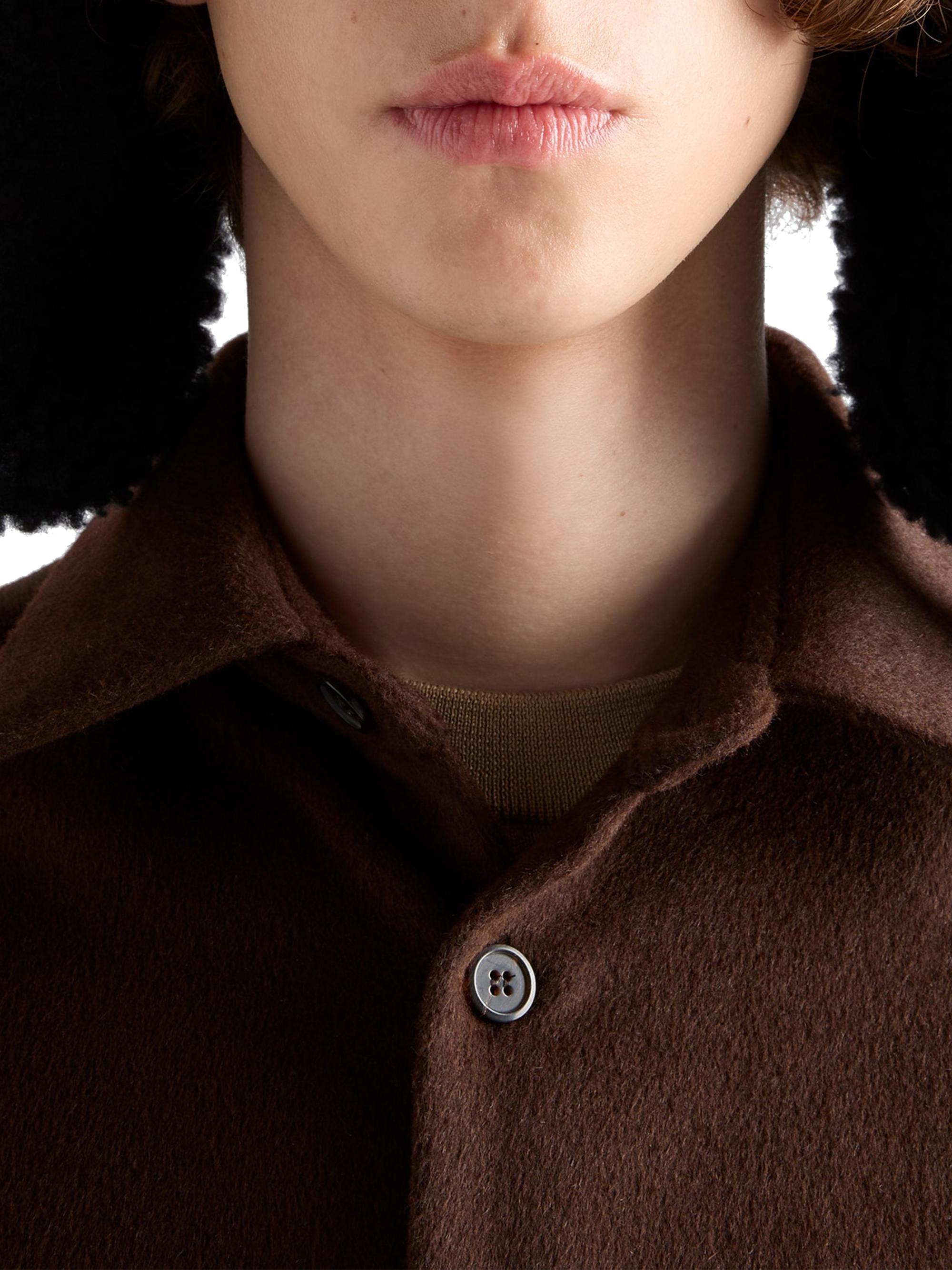 Prada Wool and Cashmere Shirt | Saks Fifth Avenue