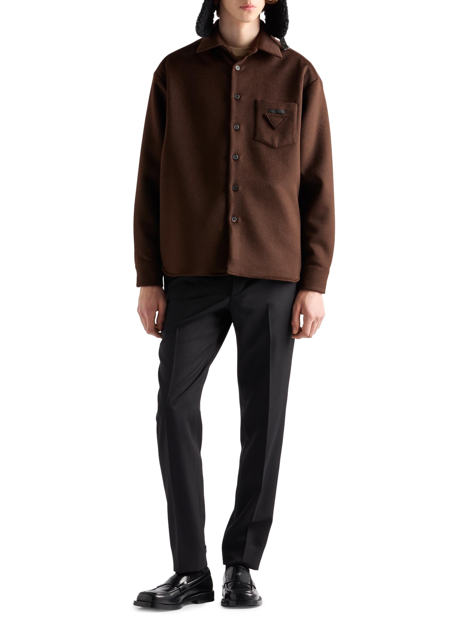 Prada Wool and Cashmere Shirt | Saks Fifth Avenue