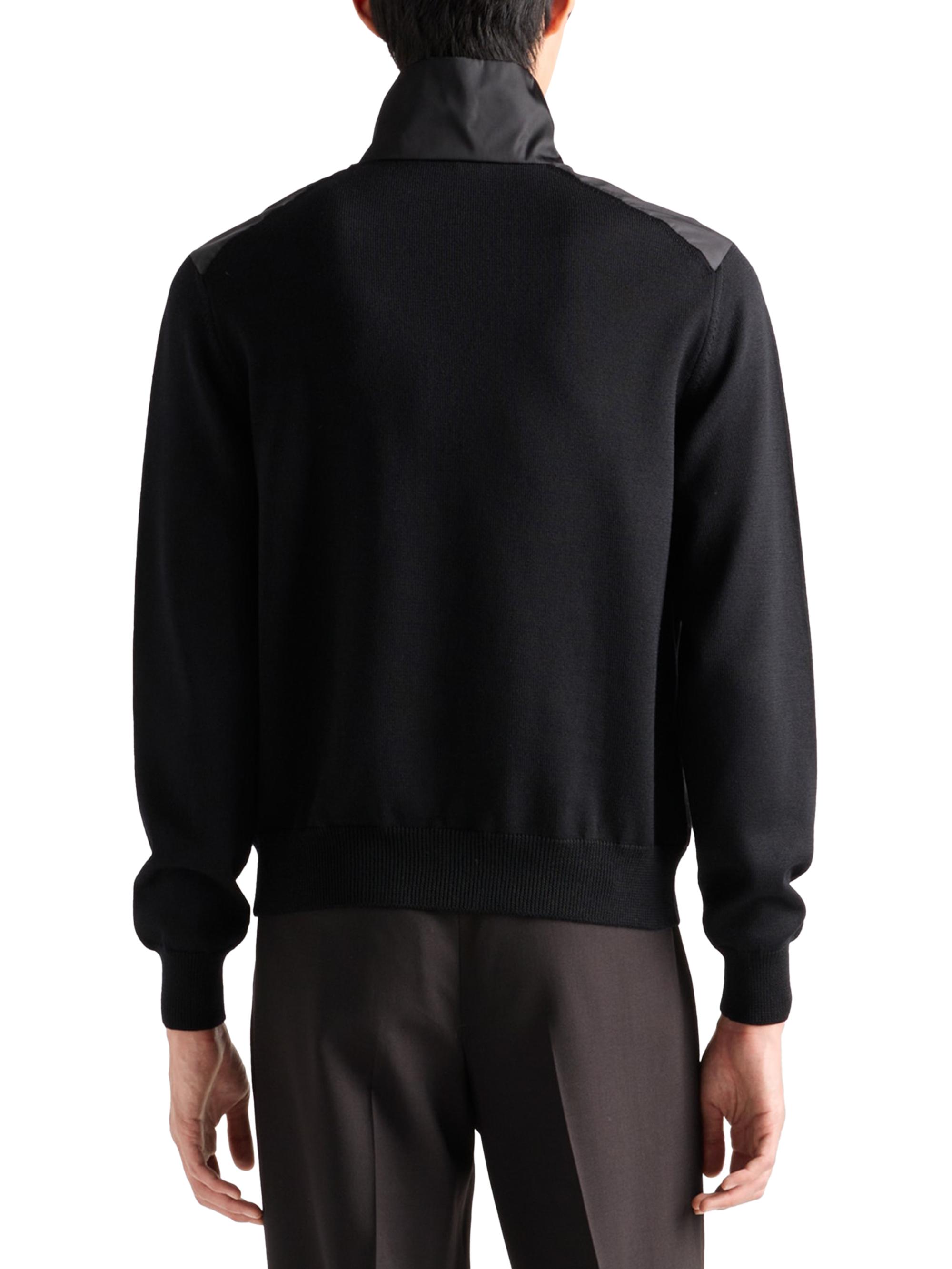 Prada Superfine Wool Half-Zipper Sweater | Saks Fifth Avenue