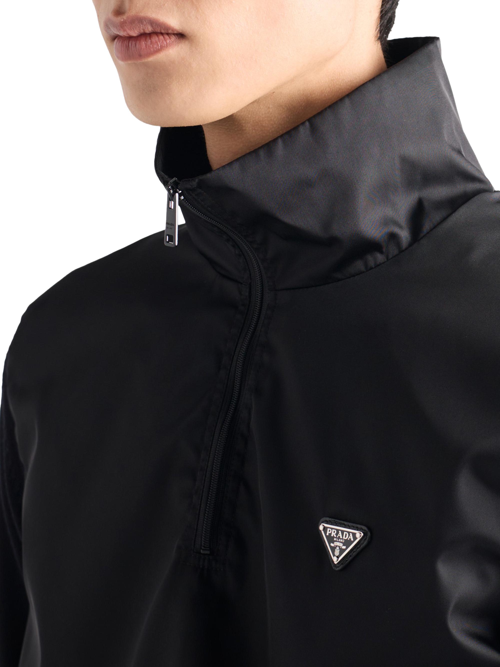 Prada Superfine Wool Half-Zipper Sweater | Saks Fifth Avenue