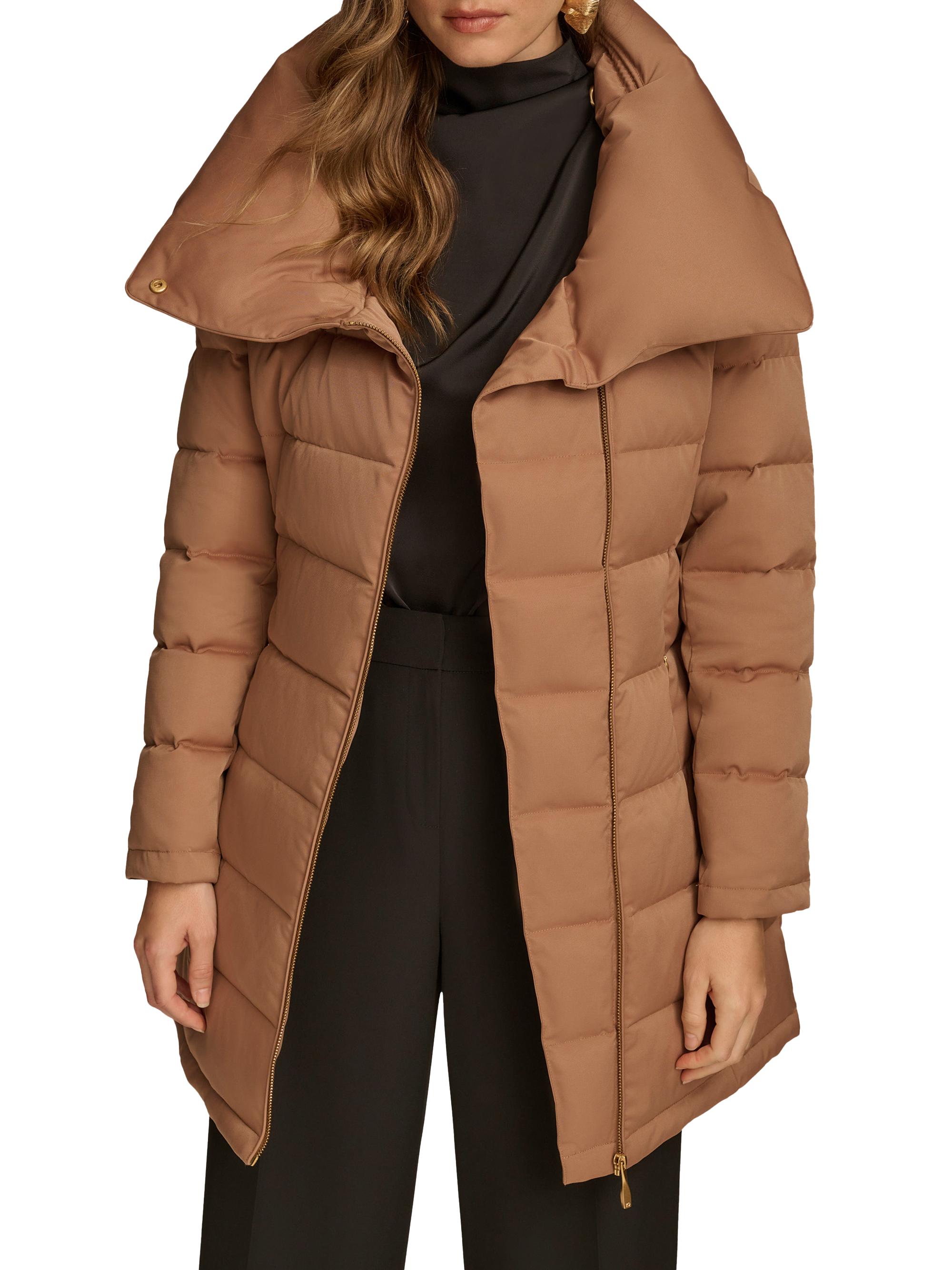 Donna Karan New York Belted Puffer Coat | Saks Fifth Avenue